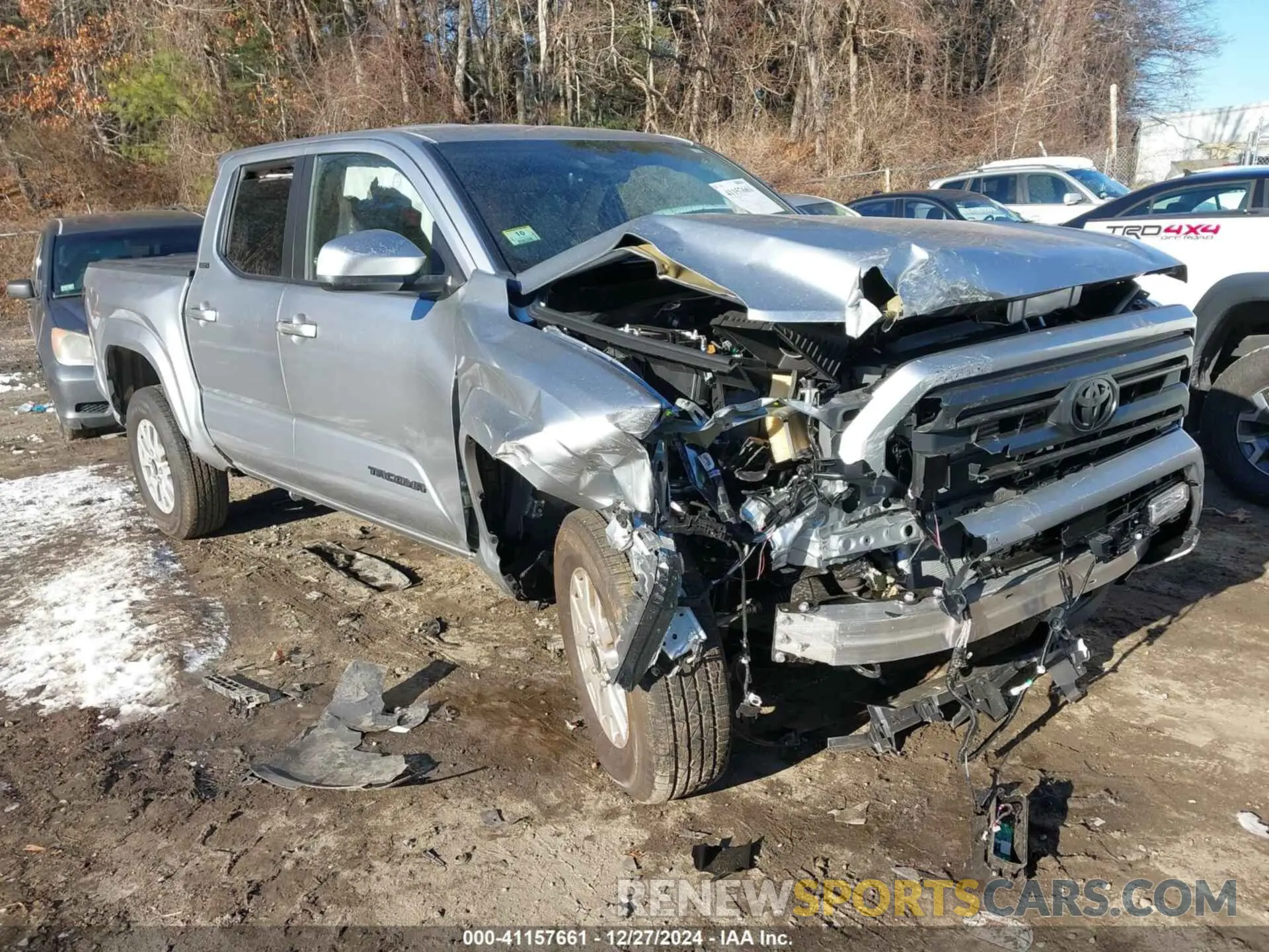 1 fotografías del automóvil dañado 3TMLB5JN6RM052743 TOYOTA TACOMA 2024