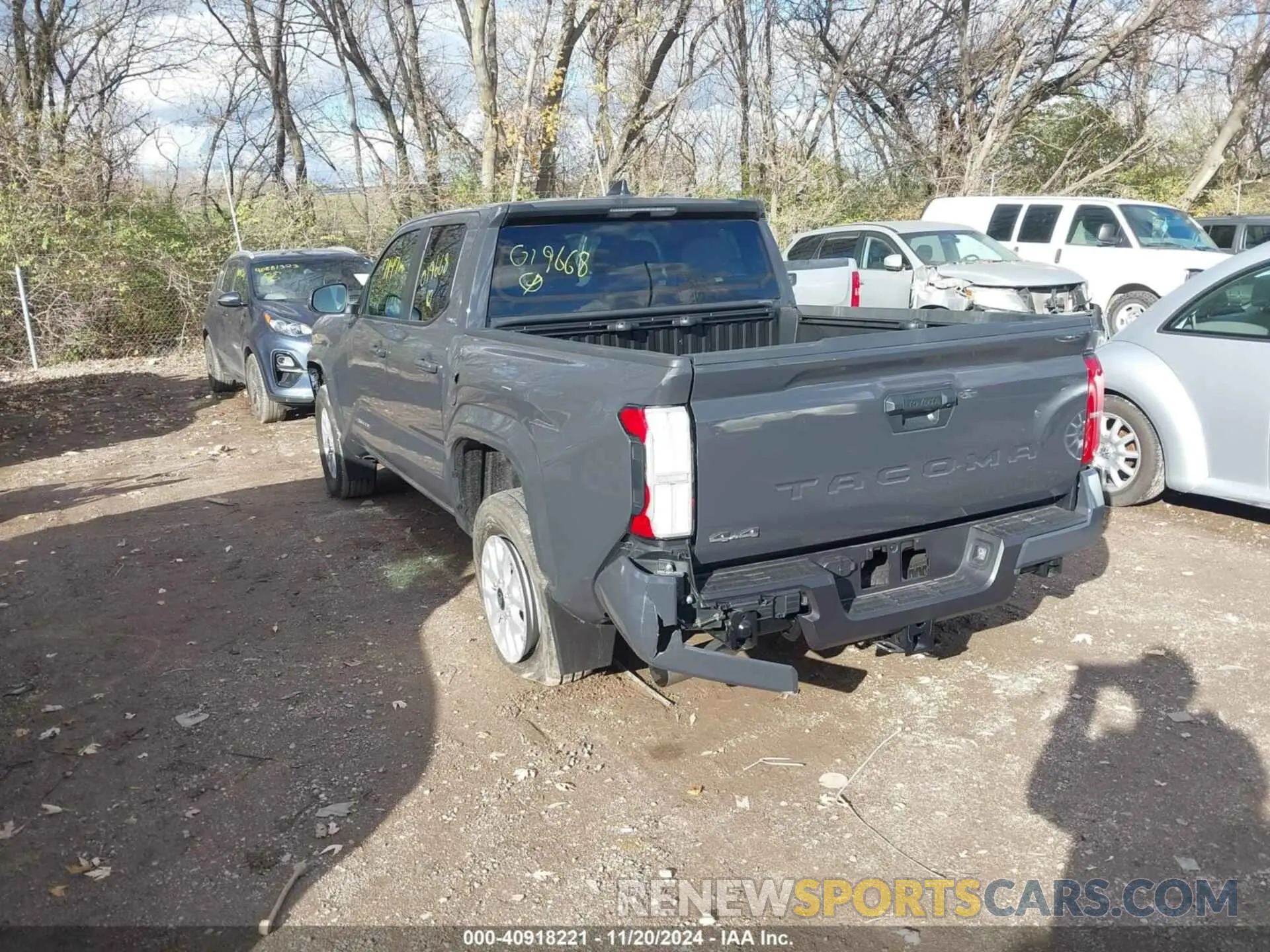 3 fotografías del automóvil dañado 3TMLB5JN7RM019668 TOYOTA TACOMA 2024