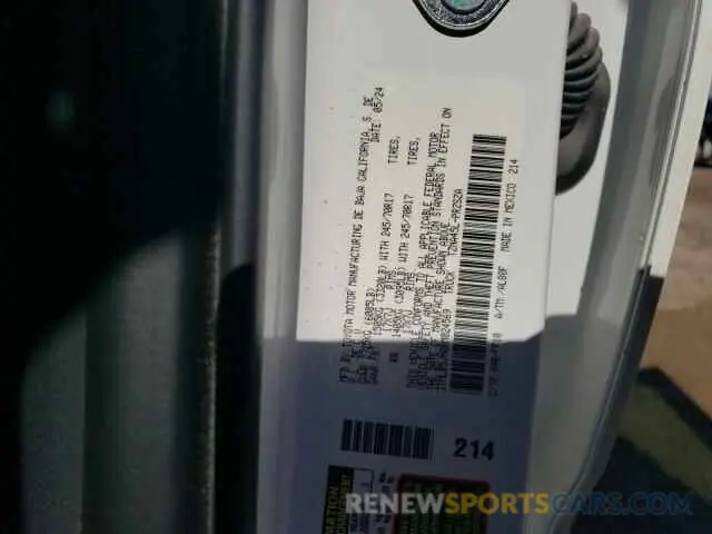 13 fotografías del automóvil dañado 3TMLB5JN8RM024569 TOYOTA TACOMA 2024