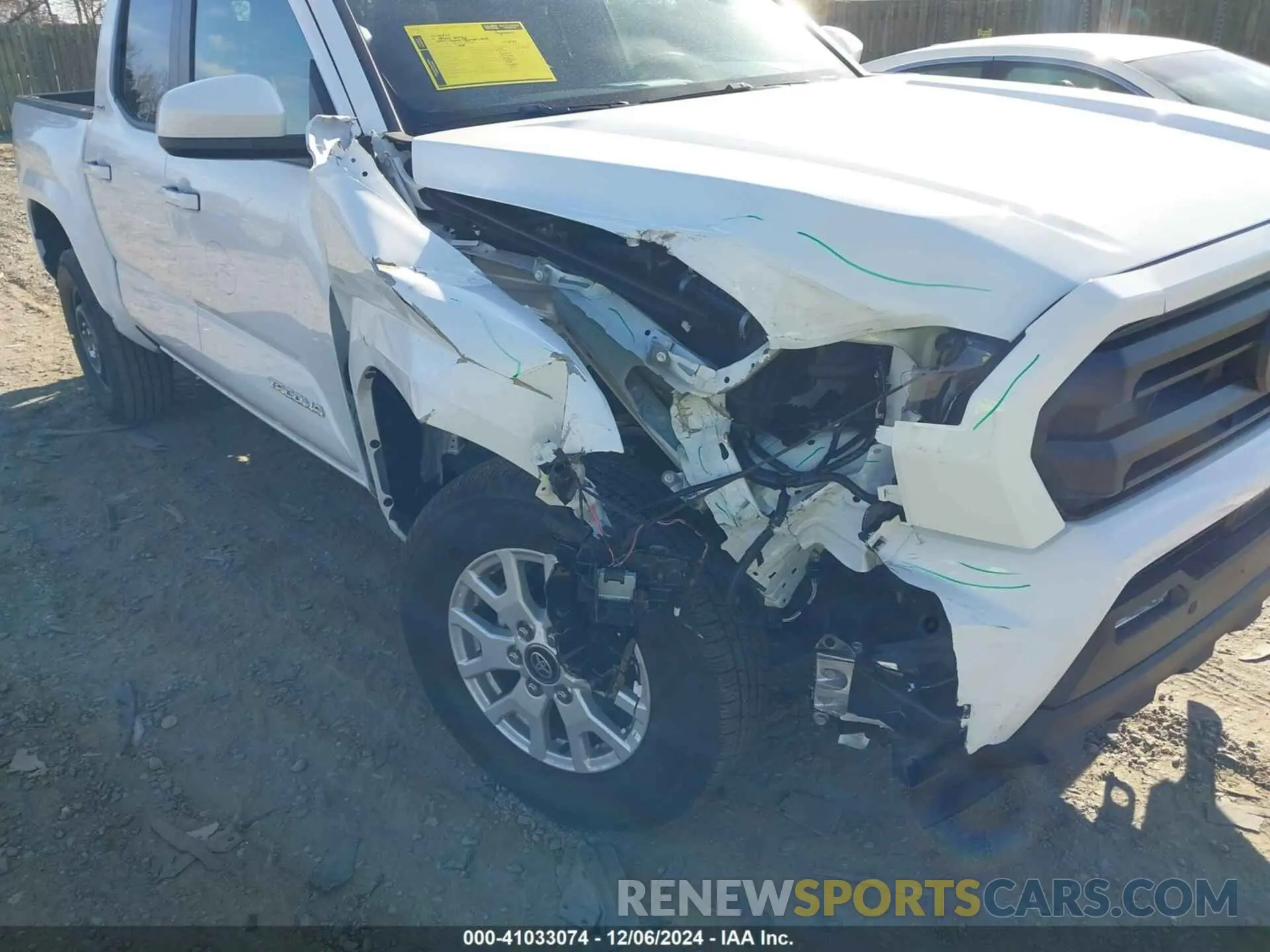 6 fotografías del automóvil dañado 3TMLB5JN8RM027200 TOYOTA TACOMA 2024