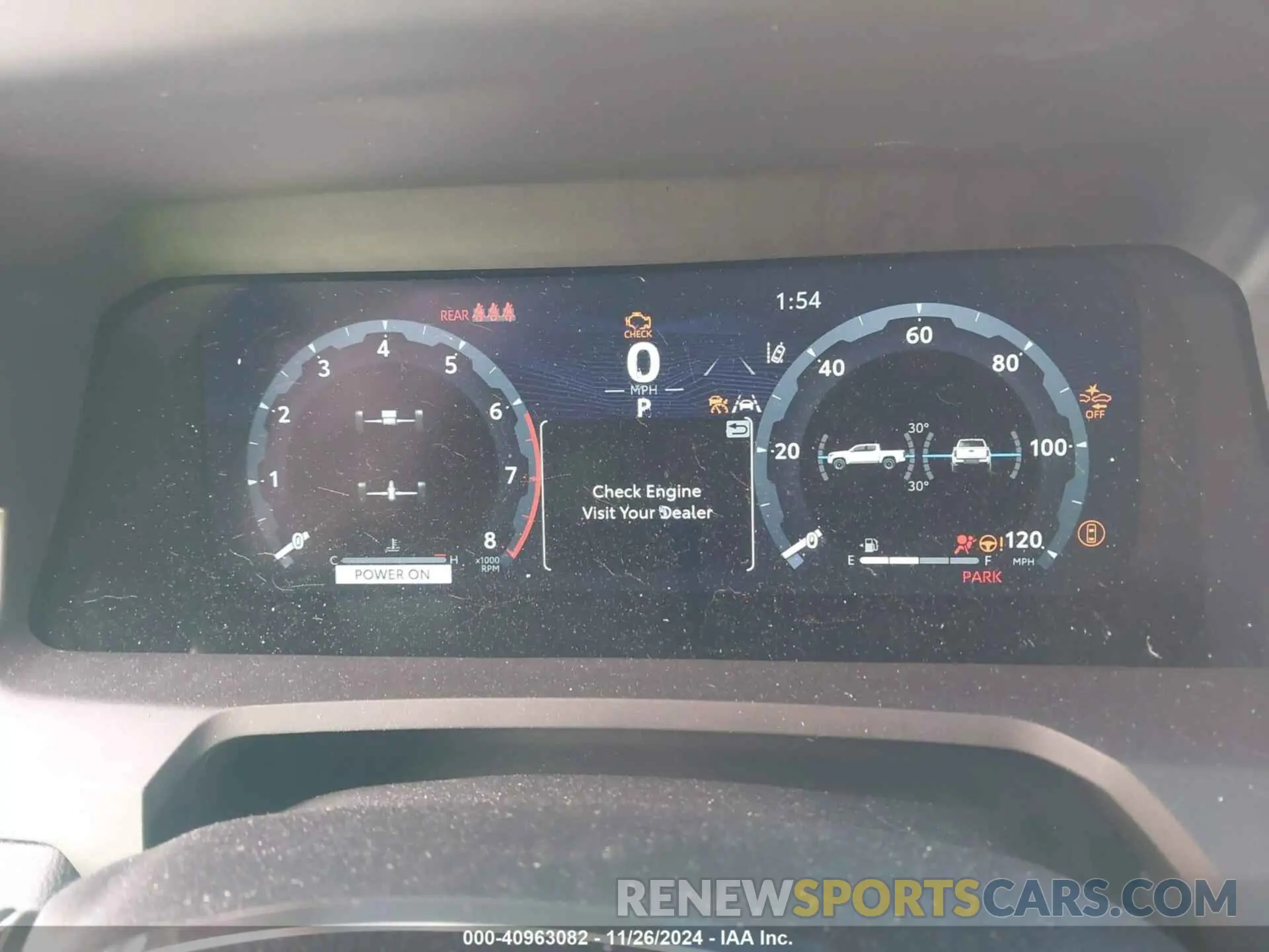 7 fotografías del automóvil dañado 3TMLB5JN8RM036768 TOYOTA TACOMA 2024