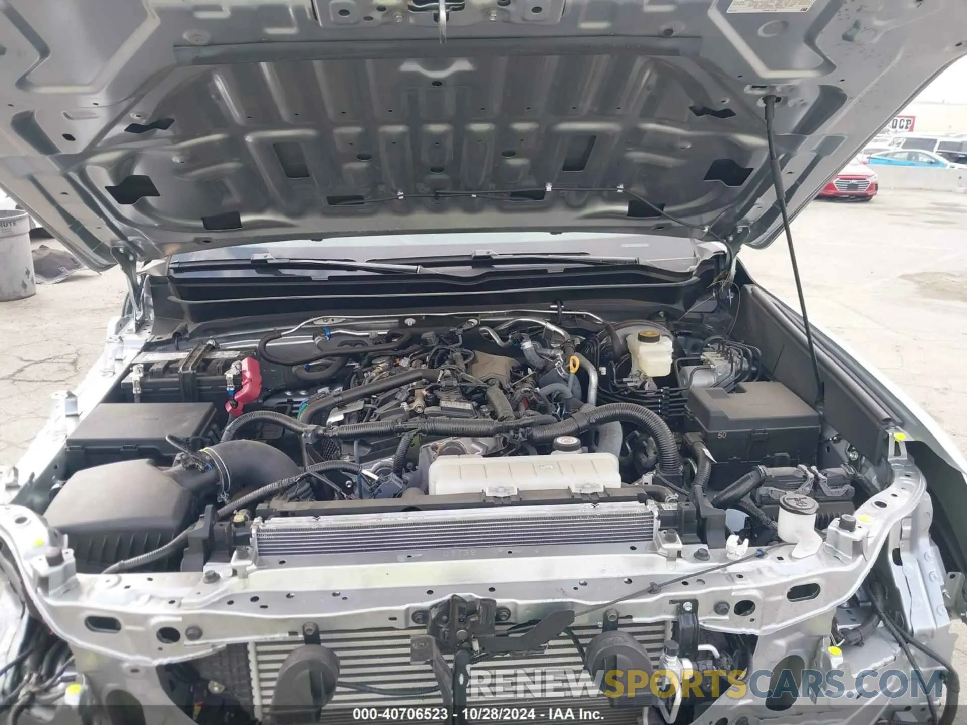 10 fotografías del automóvil dañado 3TMLB5JN9RM003486 TOYOTA TACOMA 2024