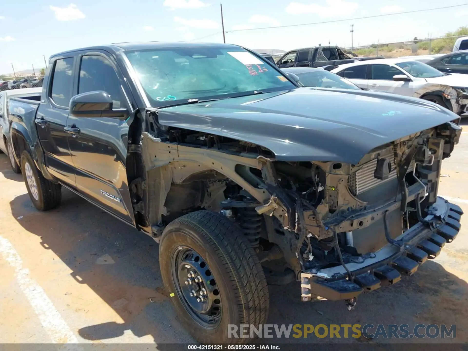 1 fotografías del automóvil dañado 3TMLB5JNXRM004629 TOYOTA TACOMA 2024