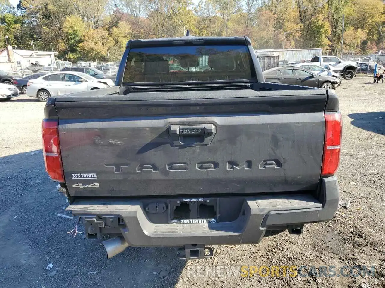 6 fotografías del automóvil dañado 3TMLB5JNXRM037095 TOYOTA TACOMA 2024