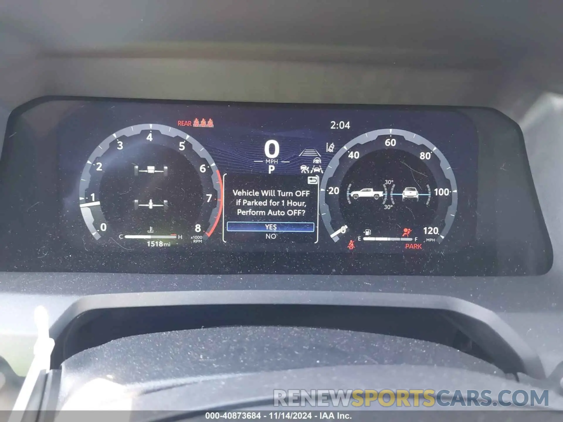 7 fotografías del automóvil dañado 3TMLB5JNXRM044189 TOYOTA TACOMA 2024