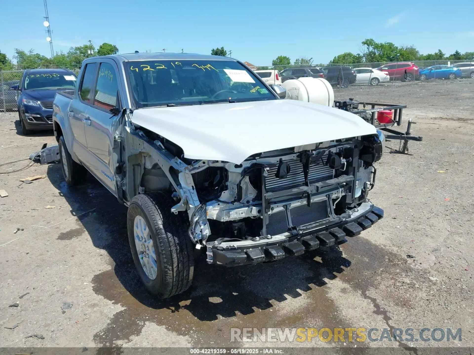 6 fotografías del automóvil dañado 3TMLB5JNXRM050011 TOYOTA TACOMA 2024