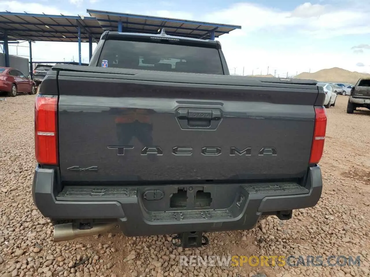 6 fotografías del automóvil dañado 3TMLB5JNXRM052843 TOYOTA TACOMA 2024