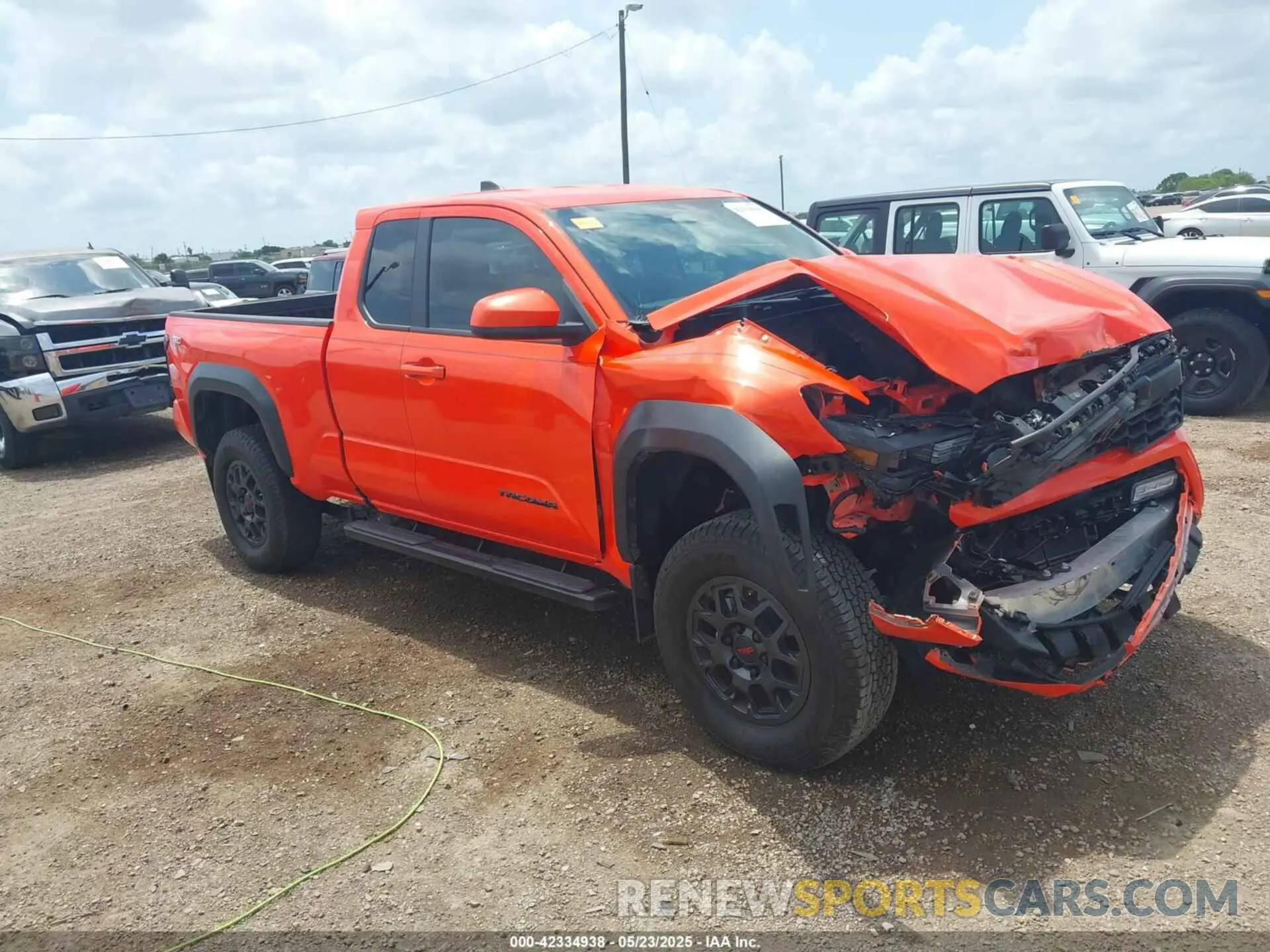 1 fotografías del automóvil dañado 3TYJBAFN0RT011716 TOYOTA TACOMA 2024