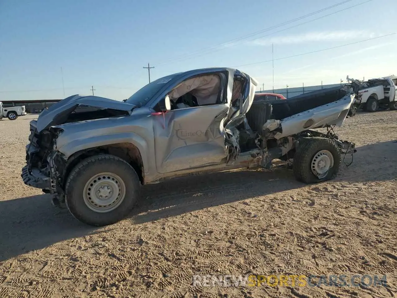 1 fotografías del automóvil dañado 3TYJDAHN5RT004414 TOYOTA TACOMA 2024