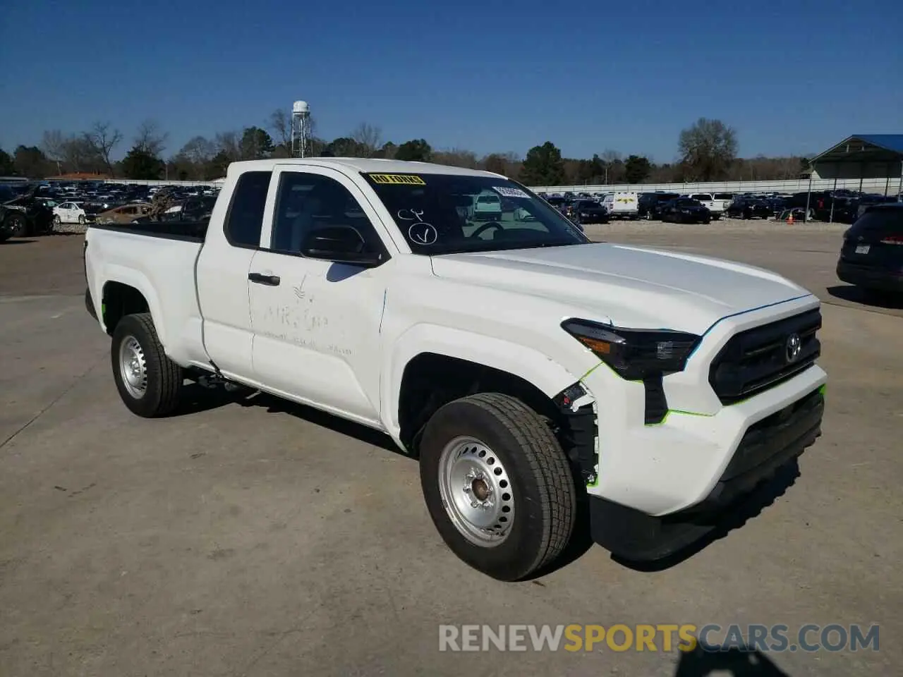 4 fotografías del automóvil dañado 3TYJDAHN6RT007421 TOYOTA TACOMA 2024