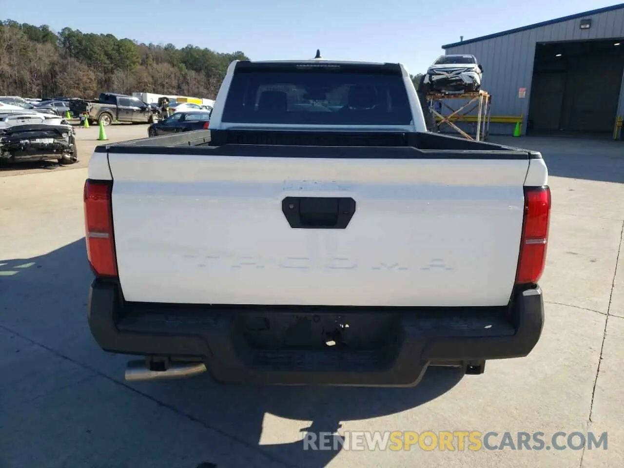 6 fotografías del automóvil dañado 3TYJDAHN6RT007421 TOYOTA TACOMA 2024