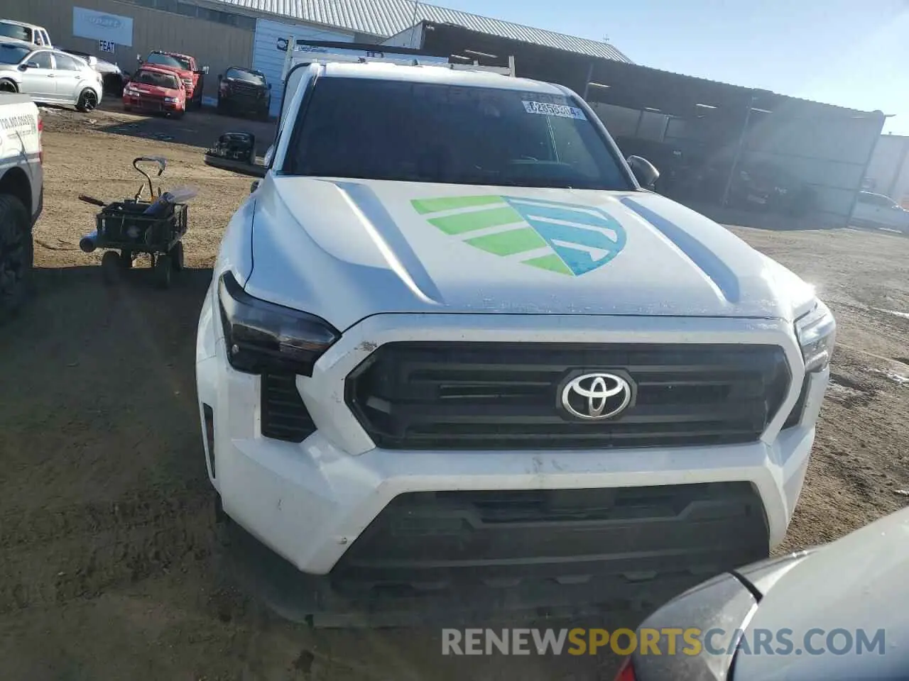 5 fotografías del automóvil dañado 3TYJDAHN8RT002771 TOYOTA TACOMA 2024