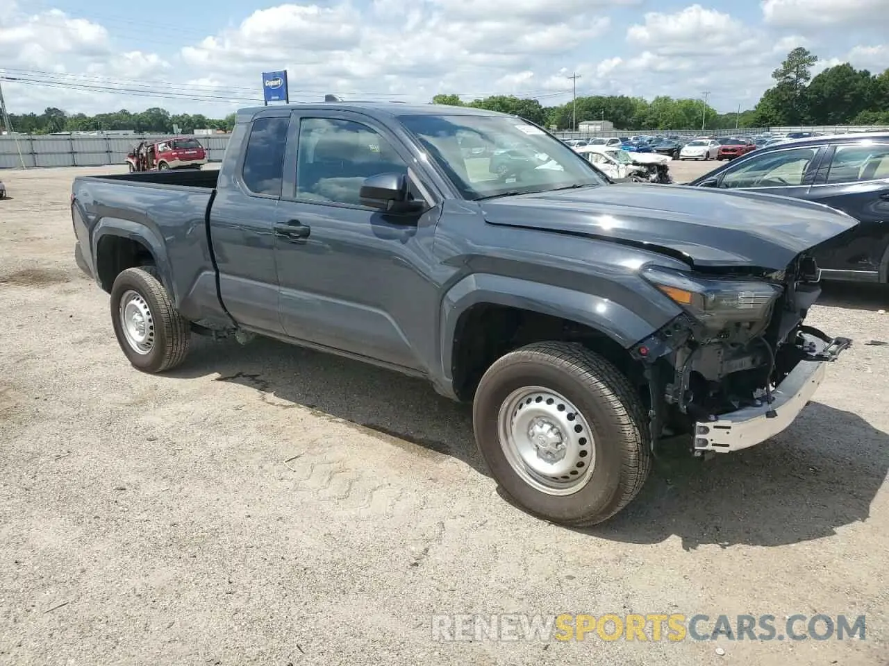 4 fotografías del automóvil dañado 3TYJDAKN9RT004084 TOYOTA TACOMA 2024