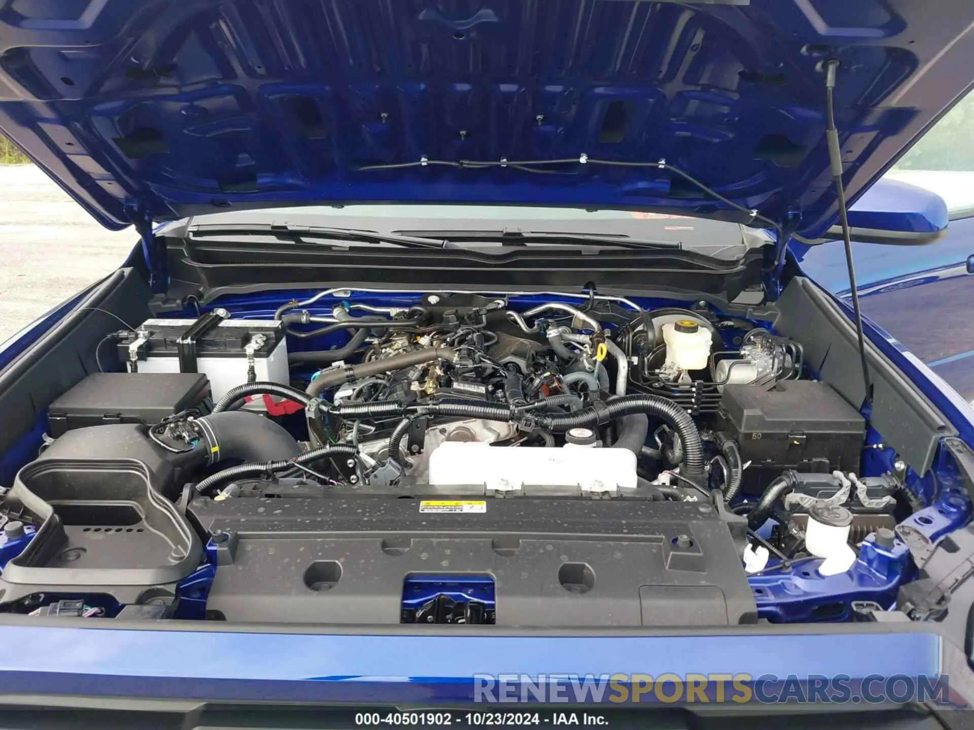 10 fotografías del automóvil dañado 3TYKB5FN0RT011128 TOYOTA TACOMA 2024
