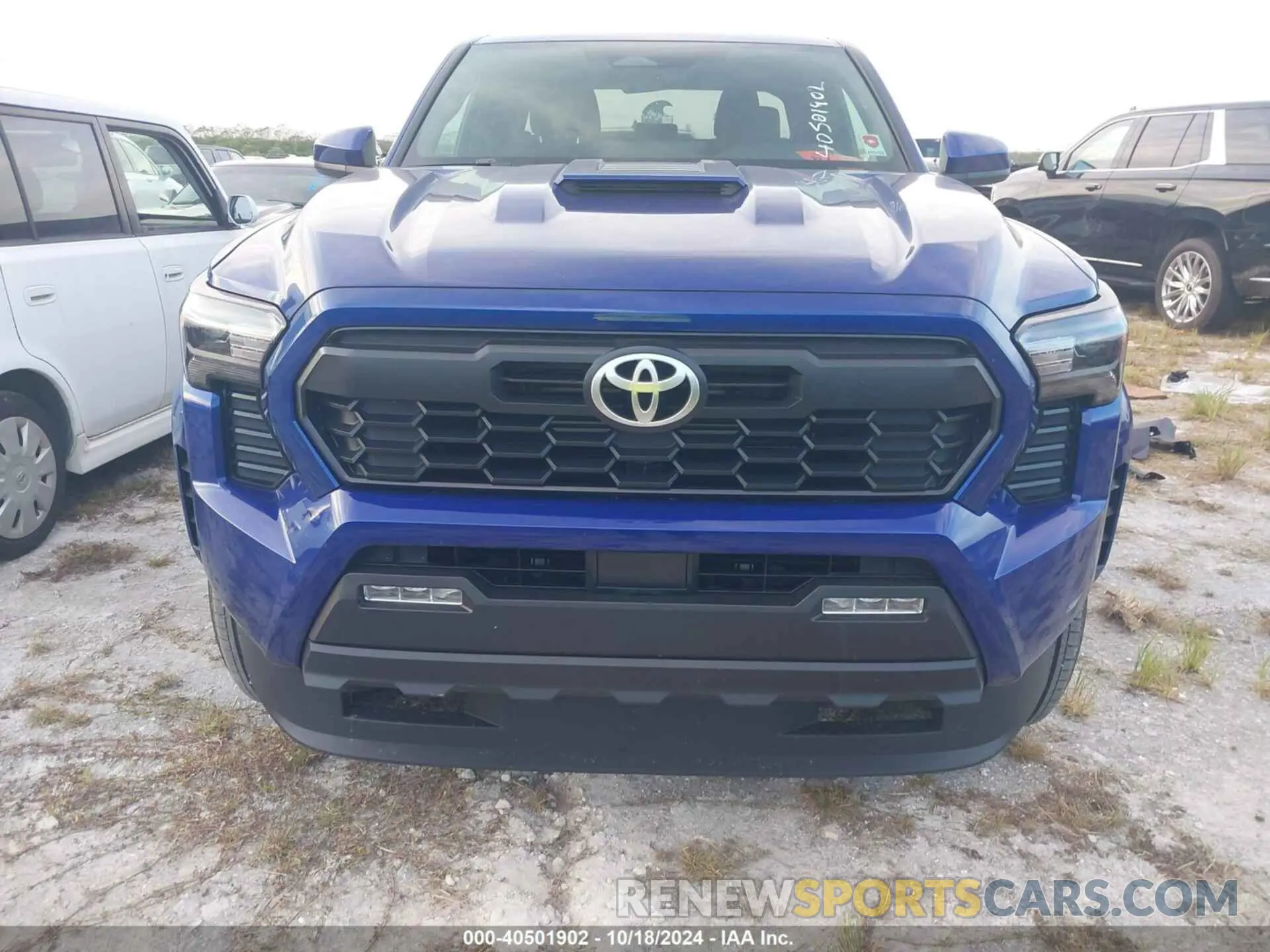 6 fotografías del automóvil dañado 3TYKB5FN0RT011128 TOYOTA TACOMA 2024