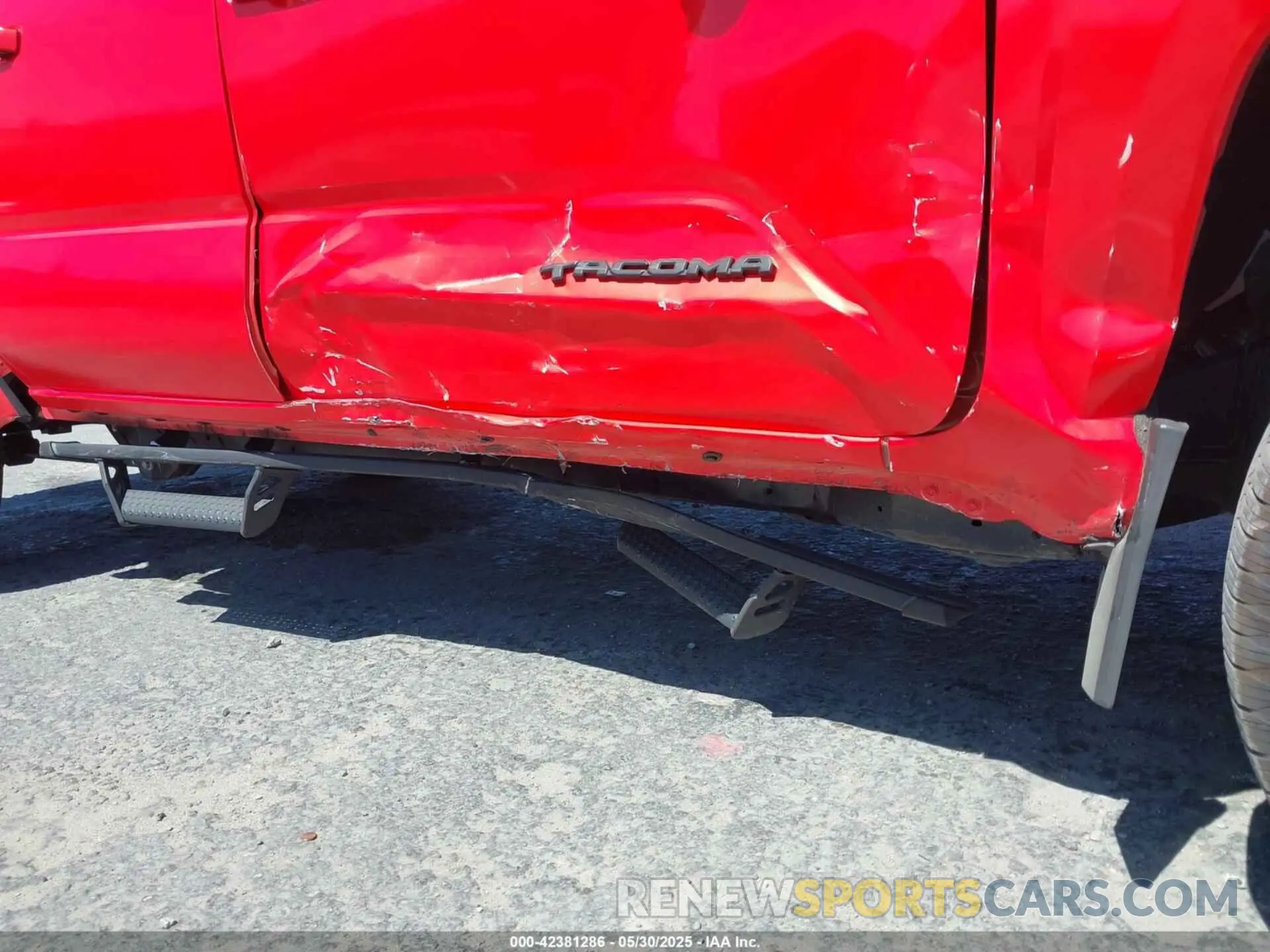 6 fotografías del automóvil dañado 3TYKB5FN0RT014918 TOYOTA TACOMA 2024