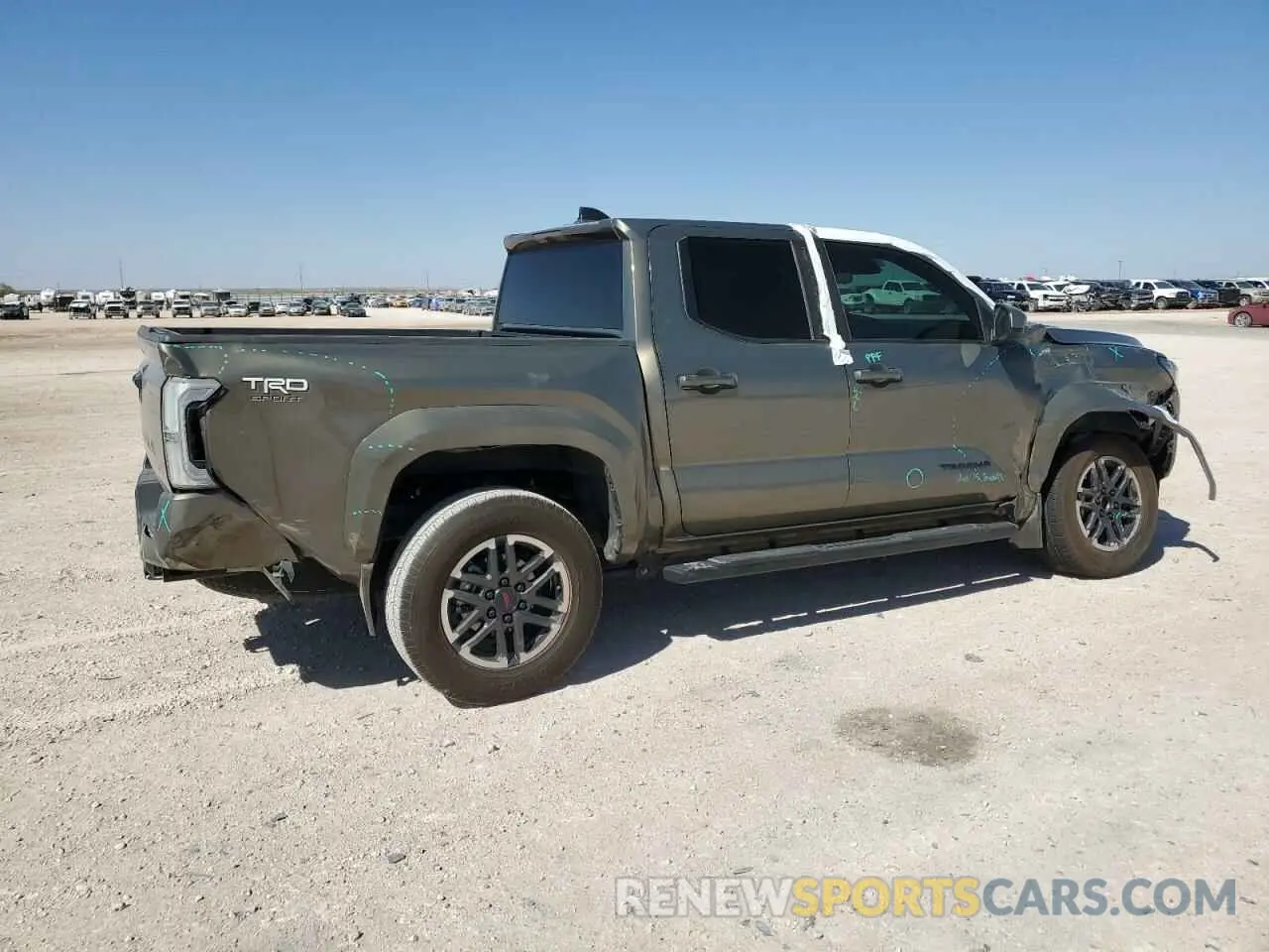 3 fotografías del automóvil dañado 3TYKB5FN7RT005925 TOYOTA TACOMA 2024