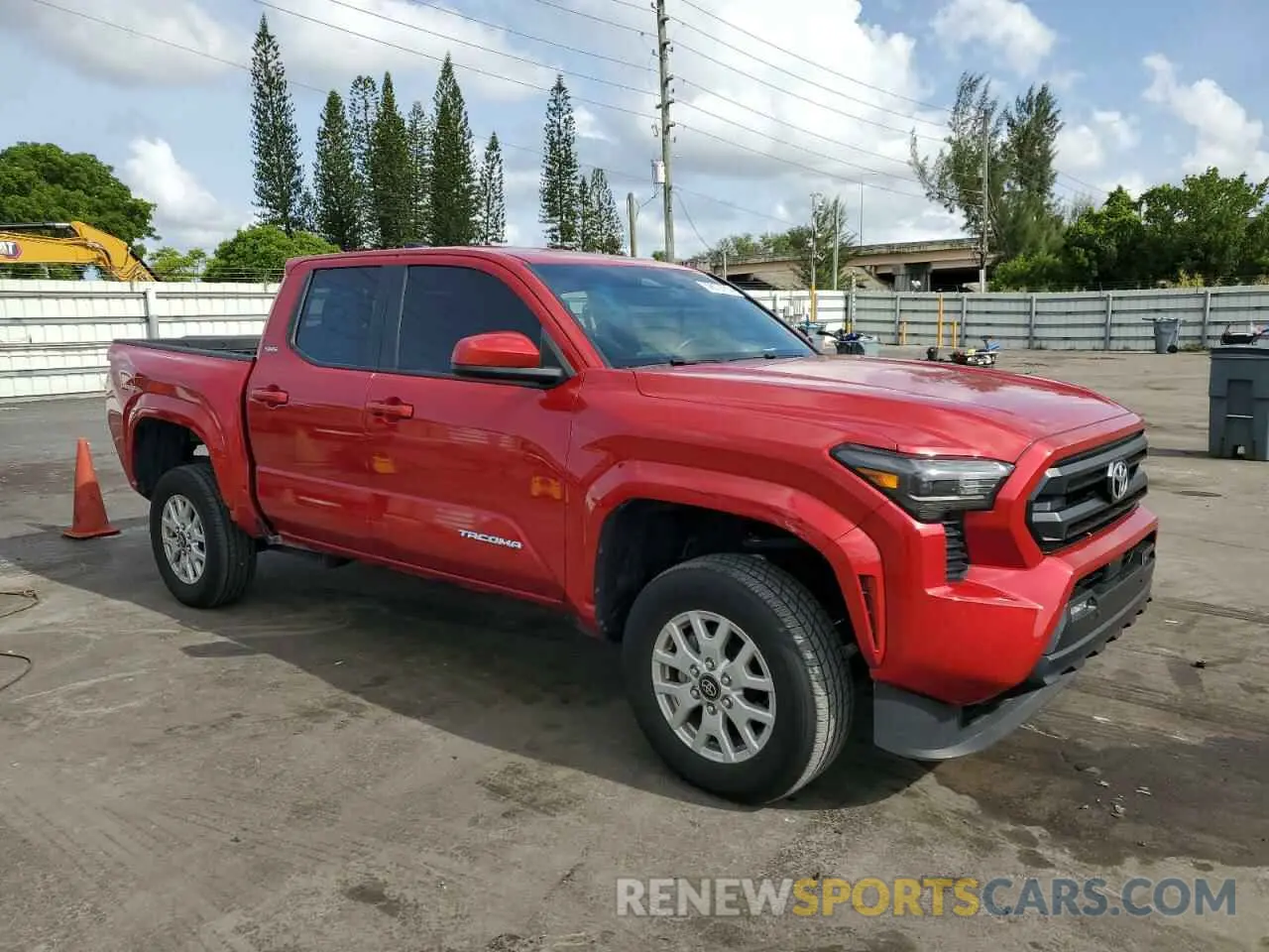 4 fotografías del automóvil dañado 3TYKB5FN8RT001446 TOYOTA TACOMA 2024