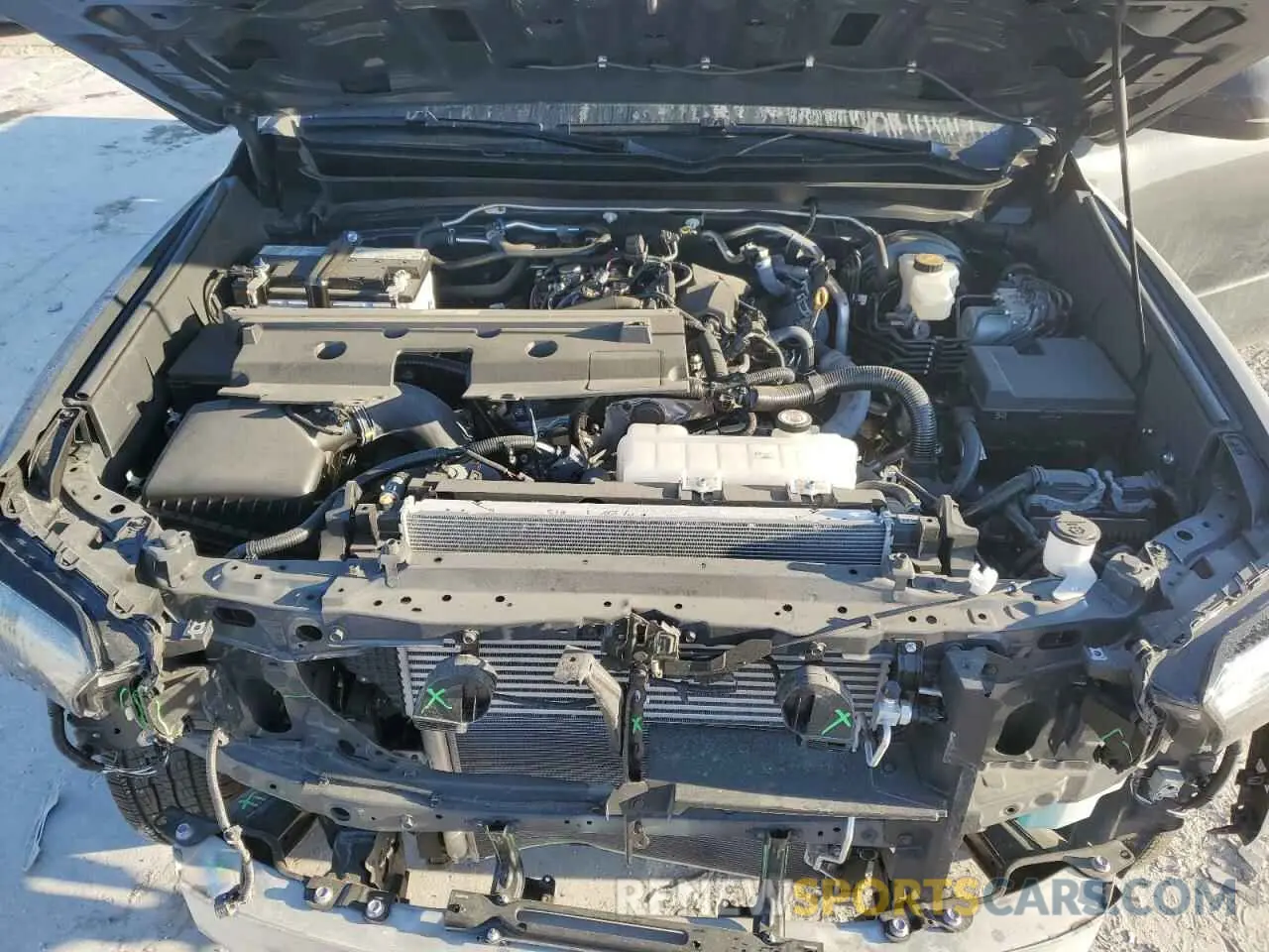11 fotografías del automóvil dañado 3TYKB5FN9RT000614 TOYOTA TACOMA 2024