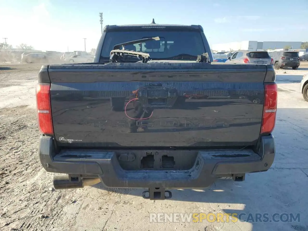 6 fotografías del automóvil dañado 3TYKB5FN9RT000614 TOYOTA TACOMA 2024