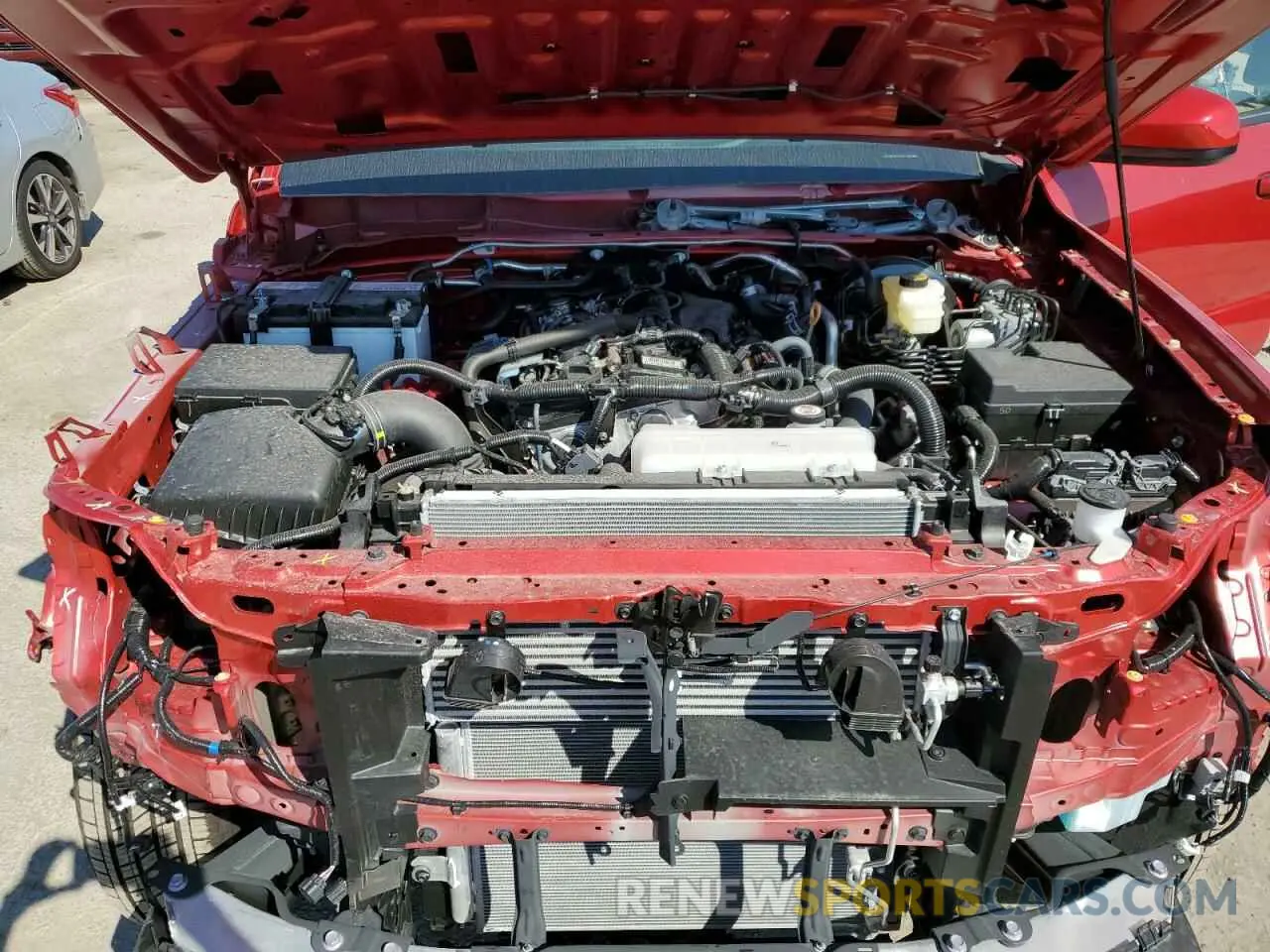 11 fotografías del automóvil dañado 3TYKB5FNXRT006437 TOYOTA TACOMA 2024