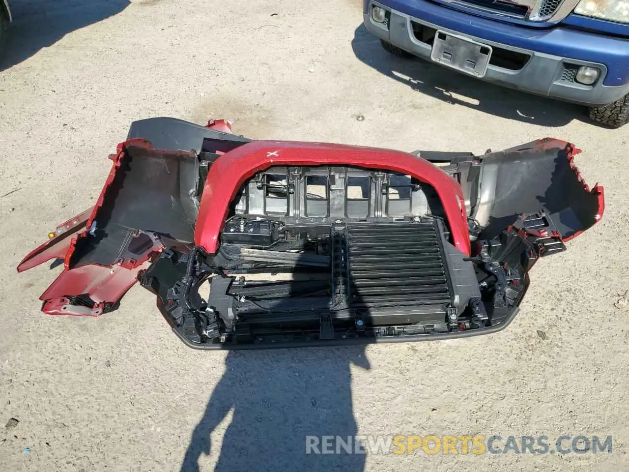 12 fotografías del automóvil dañado 3TYKB5FNXRT006437 TOYOTA TACOMA 2024