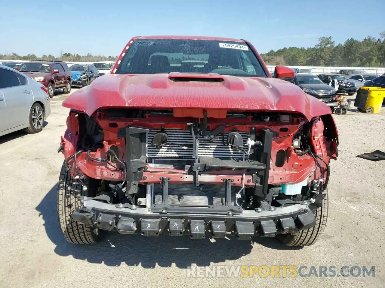 5 fotografías del automóvil dañado 3TYKB5FNXRT006437 TOYOTA TACOMA 2024