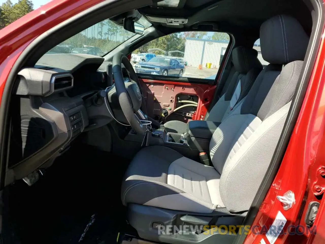 7 fotografías del automóvil dañado 3TYKB5FNXRT006437 TOYOTA TACOMA 2024