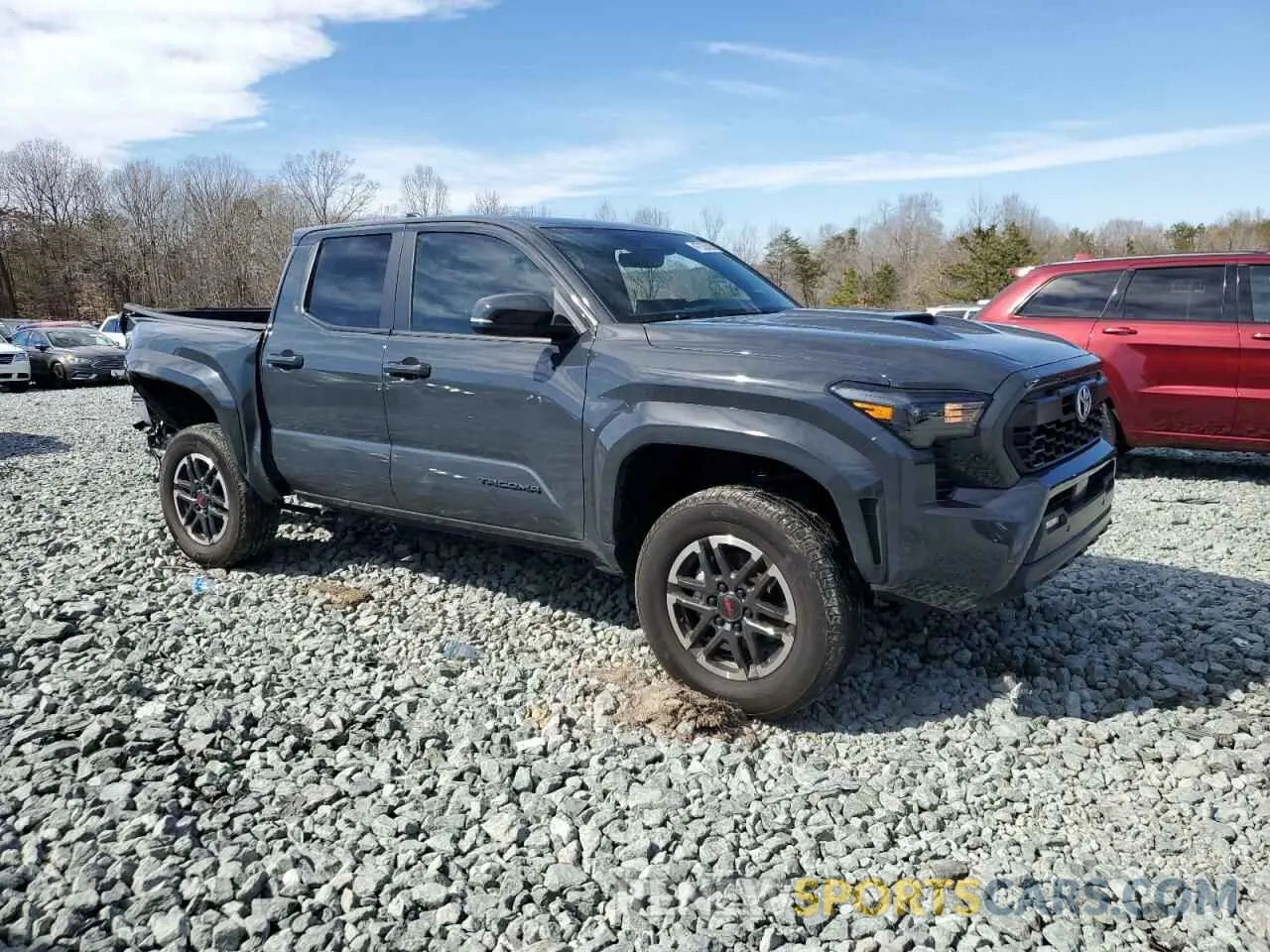 4 fotografías del automóvil dañado 3TYKB5FNXRT007619 TOYOTA TACOMA 2024