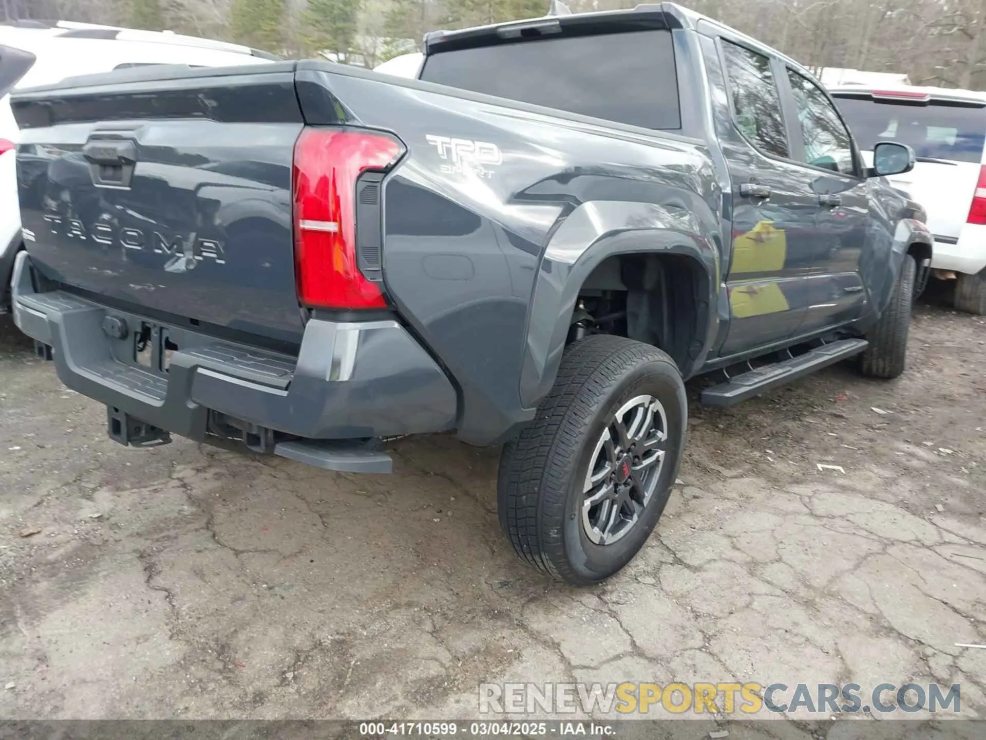 4 fotografías del automóvil dañado 3TYKB5FNXRT009841 TOYOTA TACOMA 2024