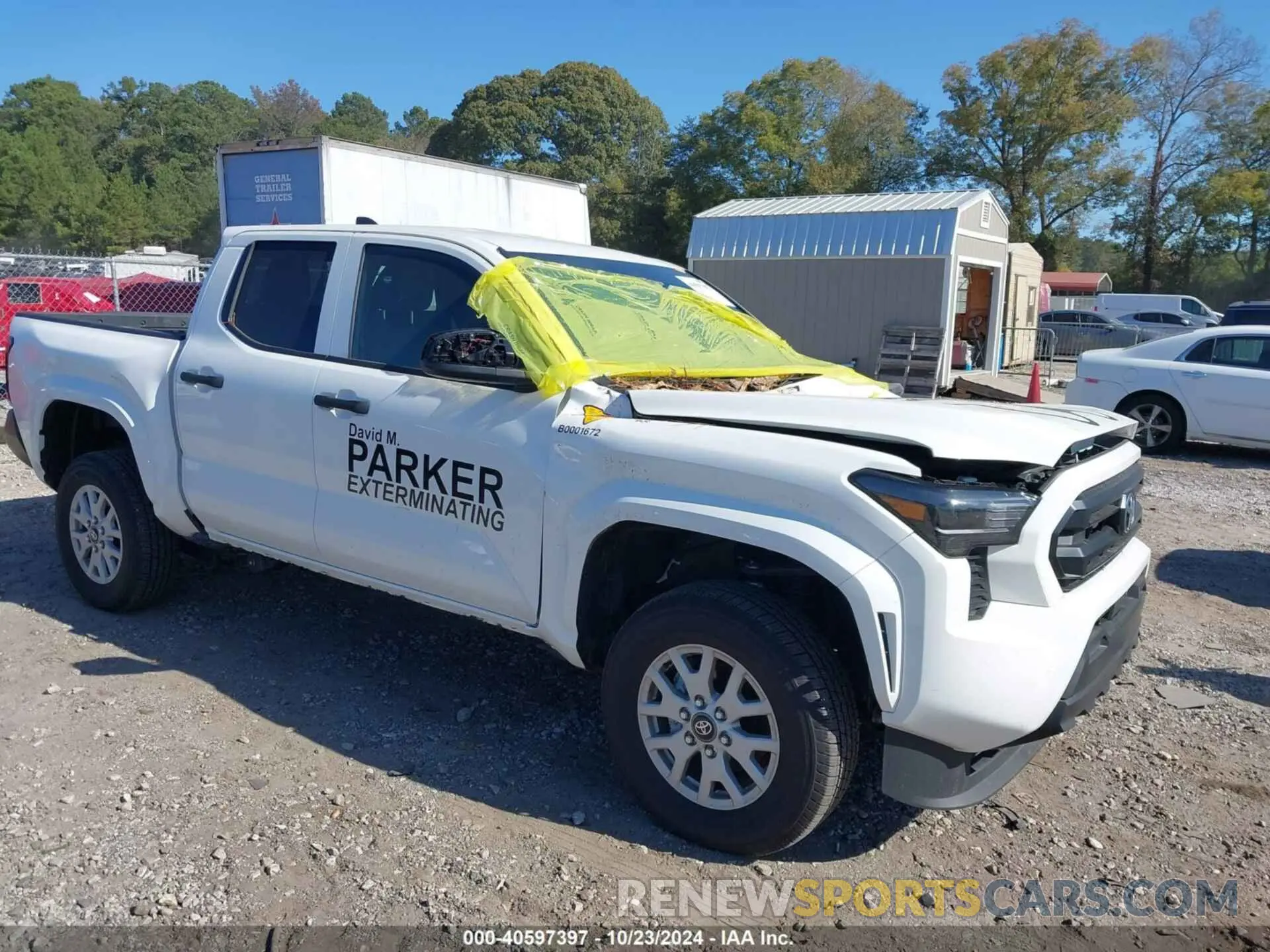 1 fotografías del automóvil dañado 3TYKD5HN0RT004140 TOYOTA TACOMA 2024