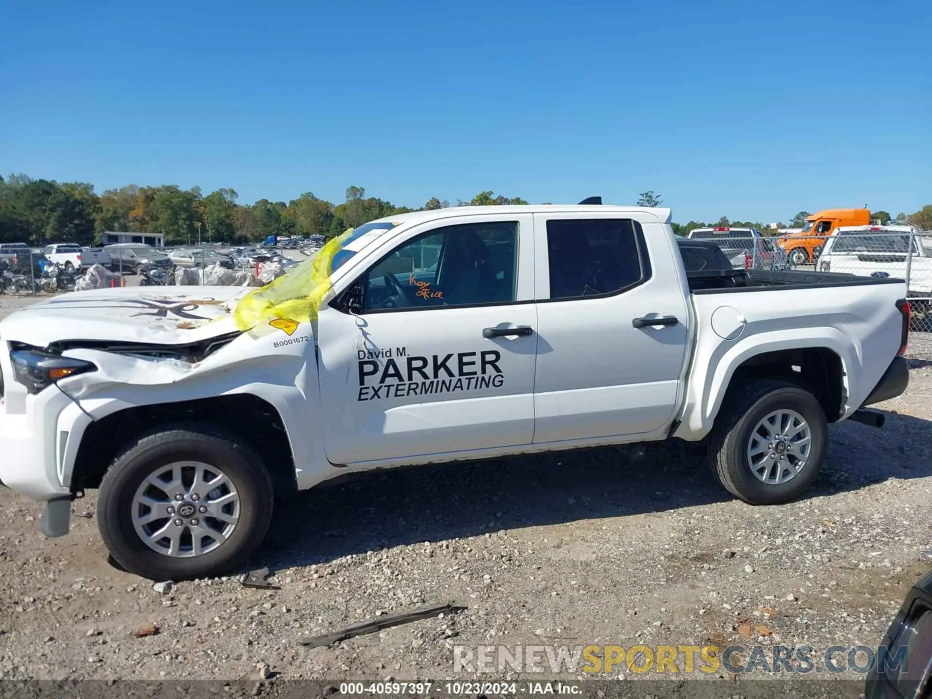 14 fotografías del automóvil dañado 3TYKD5HN0RT004140 TOYOTA TACOMA 2024