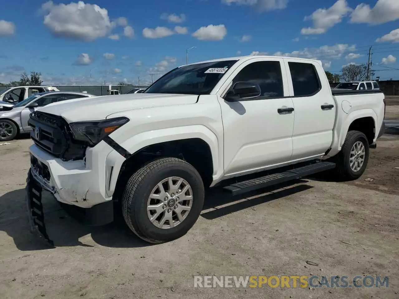 1 fotografías del automóvil dañado 3TYKD5HN0RT012500 TOYOTA TACOMA 2024