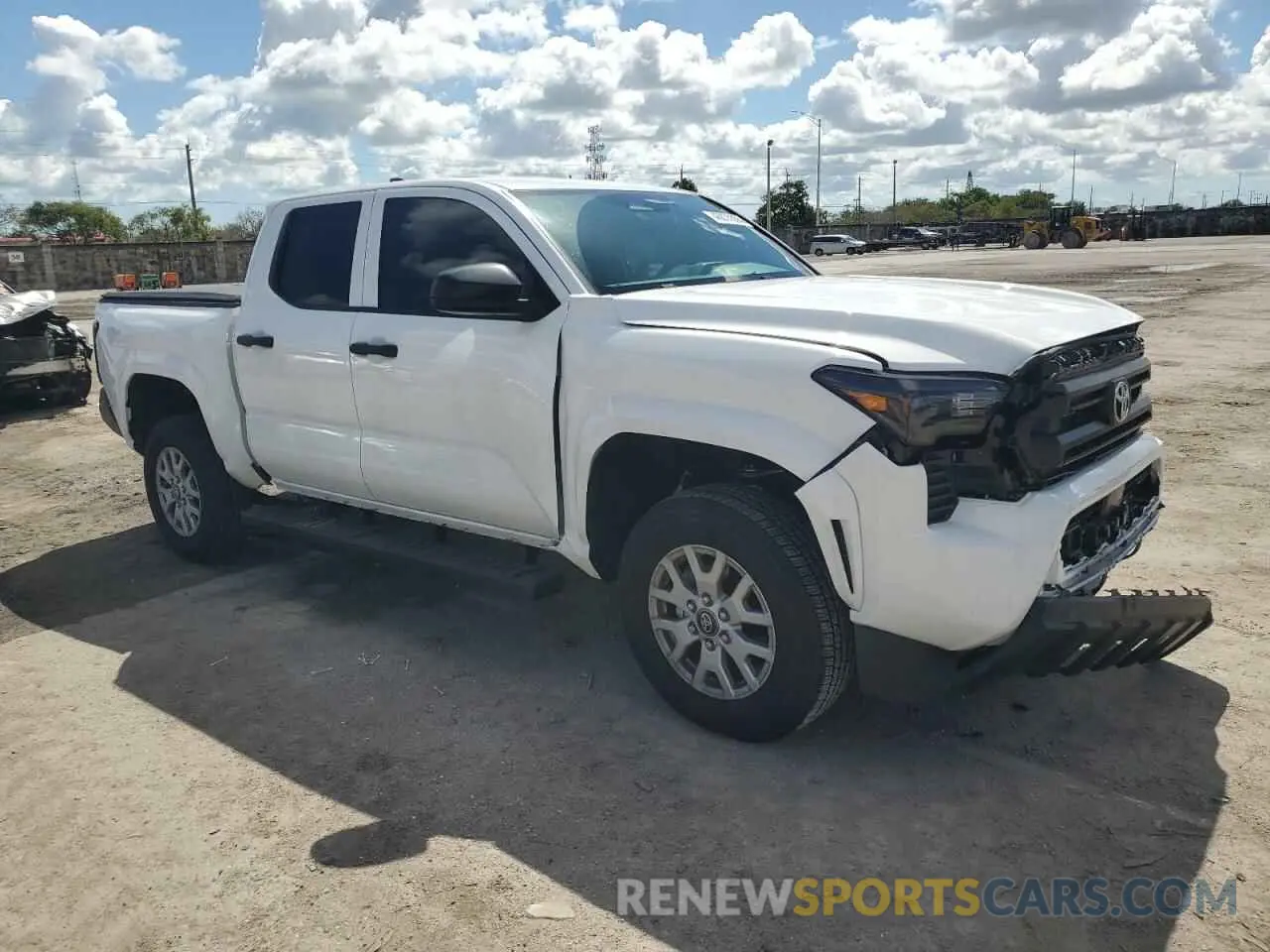 4 fotografías del automóvil dañado 3TYKD5HN0RT012500 TOYOTA TACOMA 2024