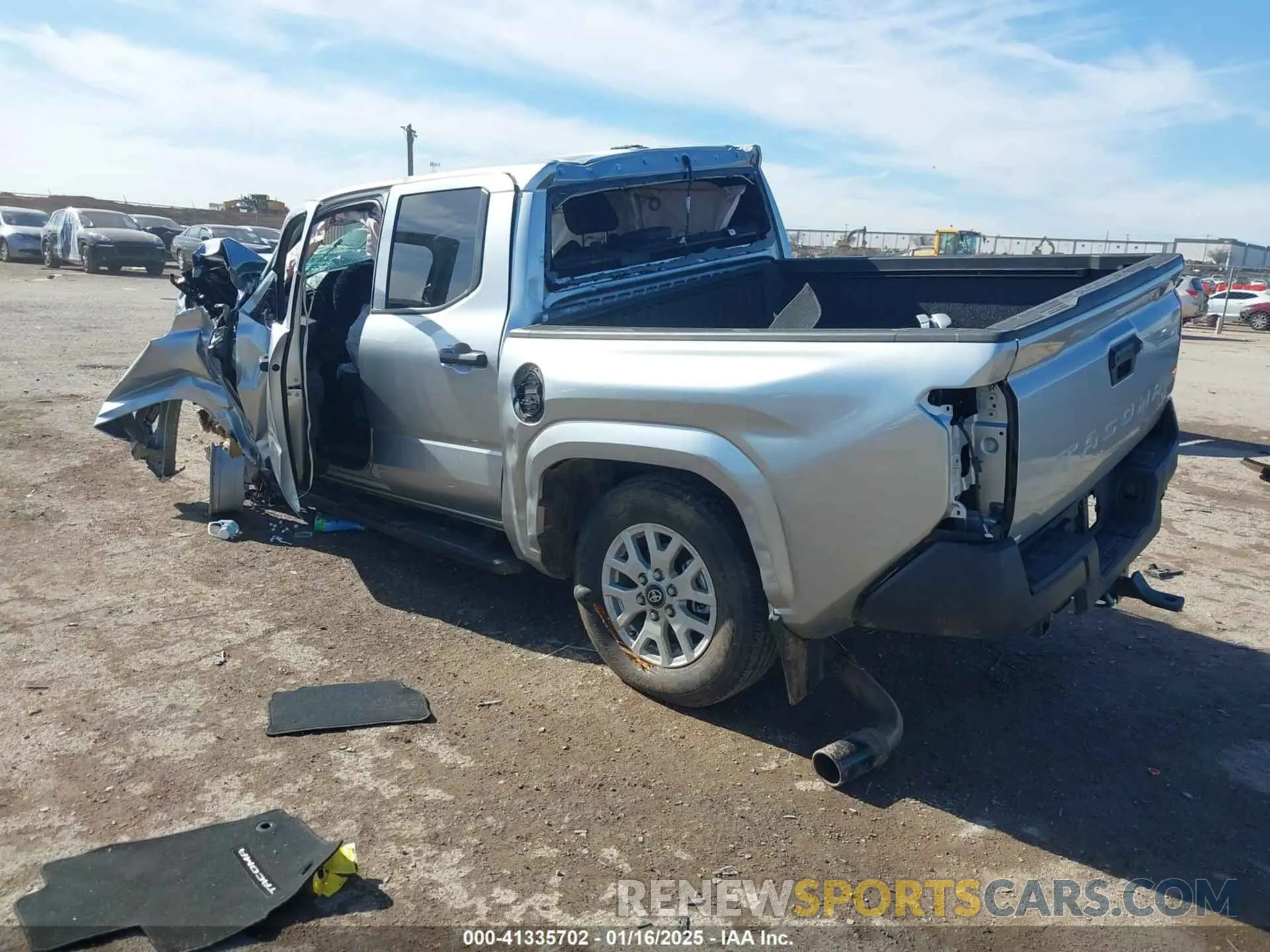 3 fotografías del automóvil dañado 3TYKD5HN4RT016047 TOYOTA TACOMA 2024
