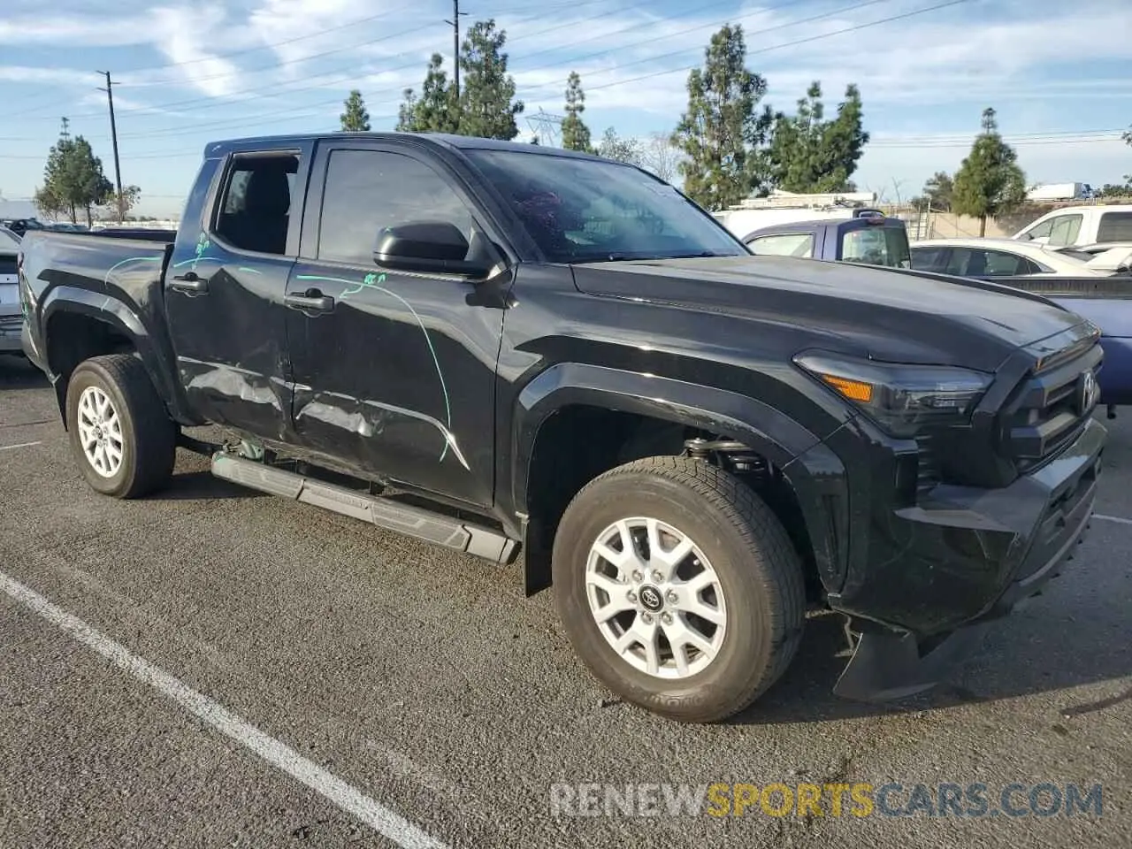 4 fotografías del automóvil dañado 3TYKD5HN7RT003230 TOYOTA TACOMA 2024