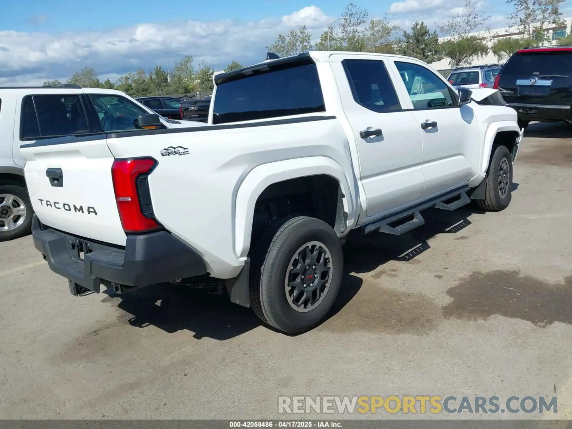4 fotografías del automóvil dañado 3TYKD5HNXRT012102 TOYOTA TACOMA 2024
