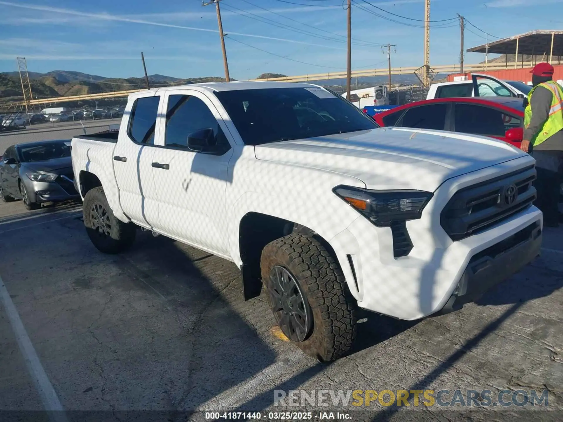 1 fotografías del automóvil dañado 3TYKE5JN8RT053092 TOYOTA TACOMA 2024