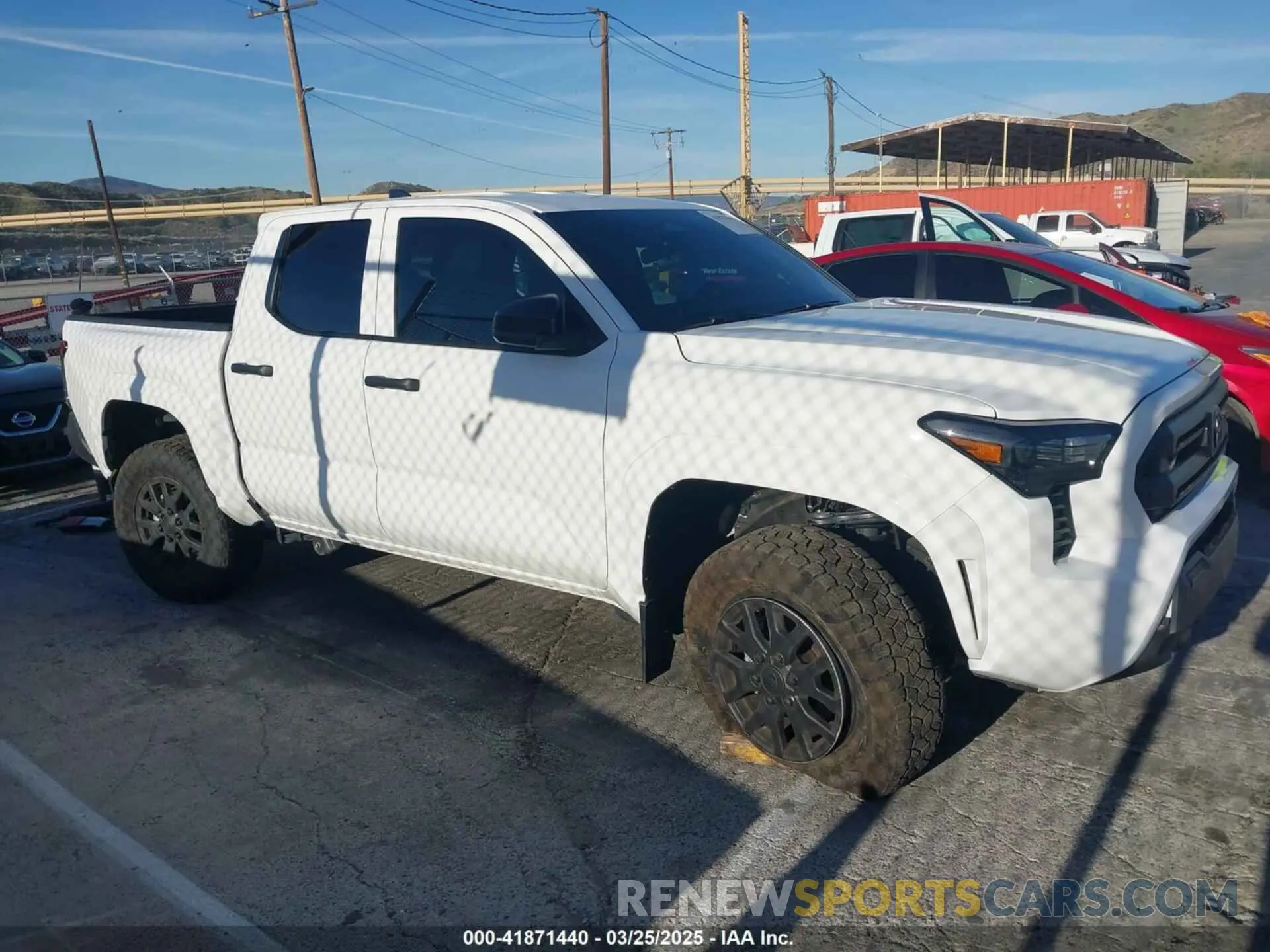 14 fotografías del automóvil dañado 3TYKE5JN8RT053092 TOYOTA TACOMA 2024