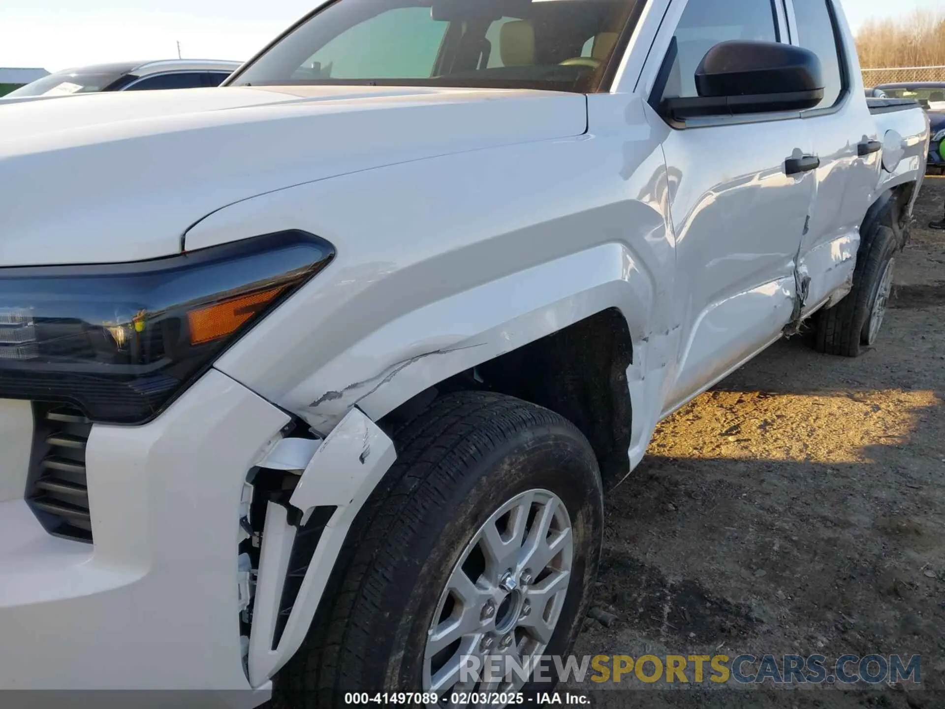 6 fotografías del automóvil dañado 3TYKE5JN9RT034258 TOYOTA TACOMA 2024