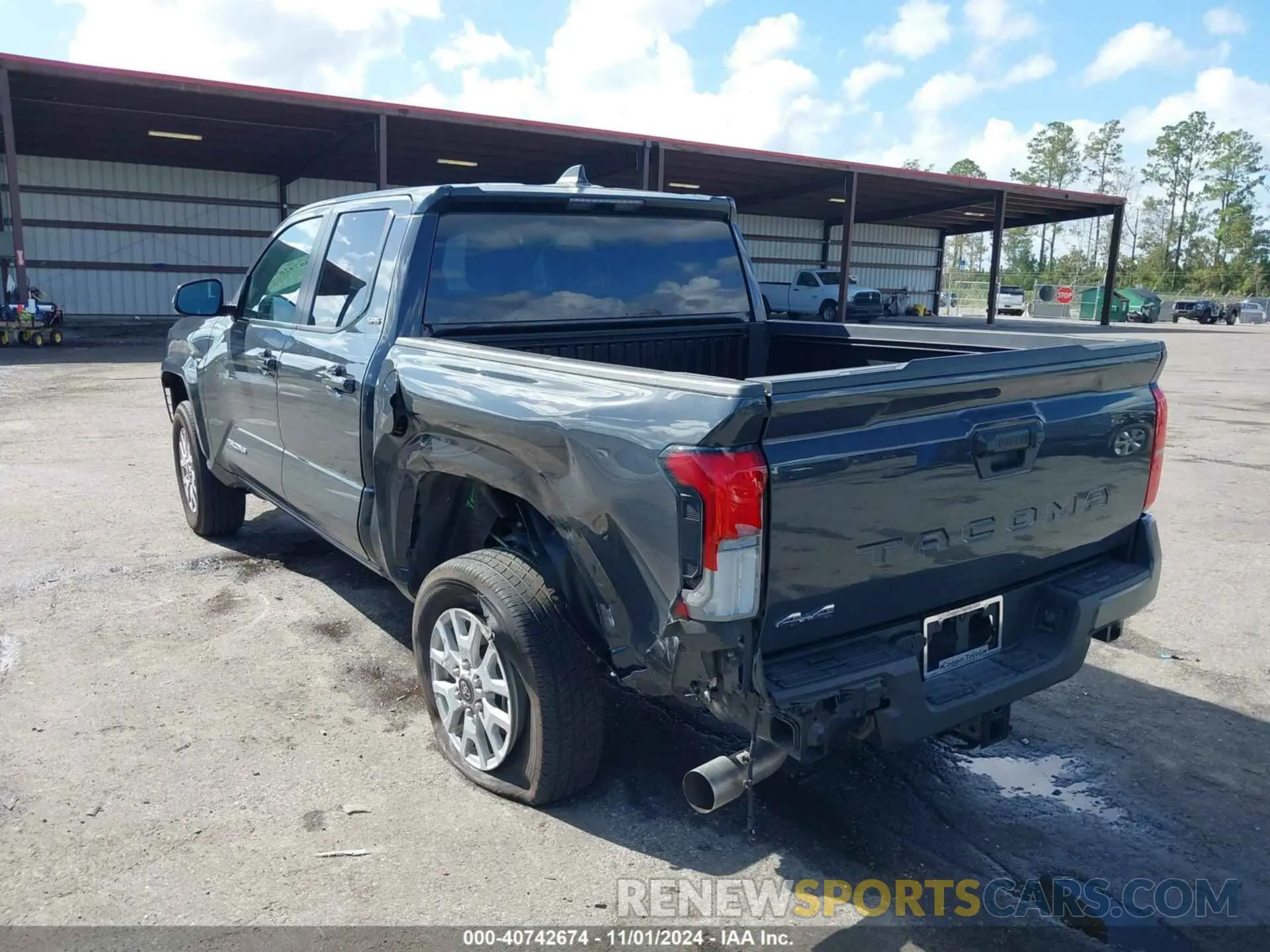 3 fotografías del automóvil dañado 3TYLB5JN0RT014445 TOYOTA TACOMA 2024