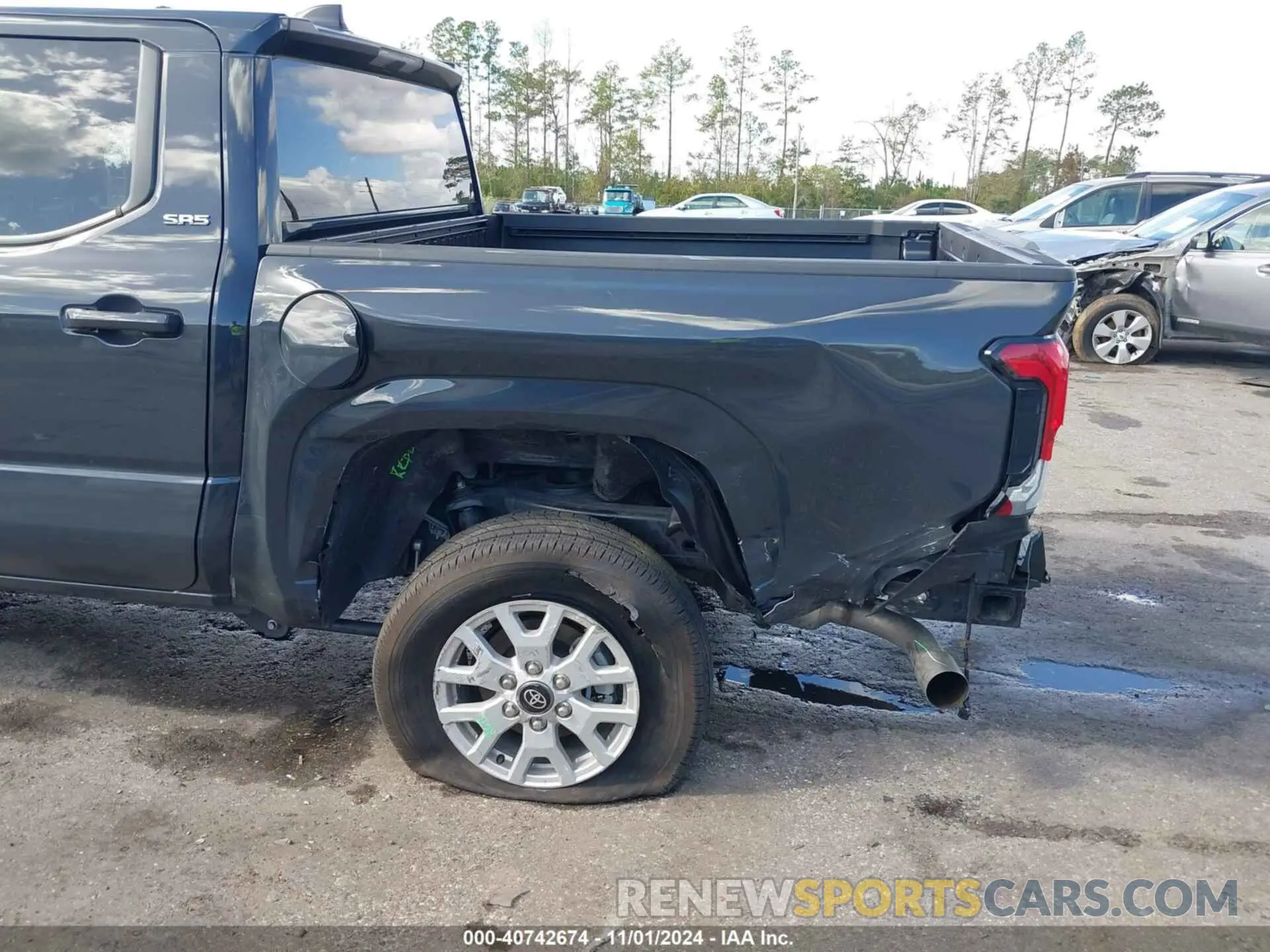 6 fotografías del automóvil dañado 3TYLB5JN0RT014445 TOYOTA TACOMA 2024