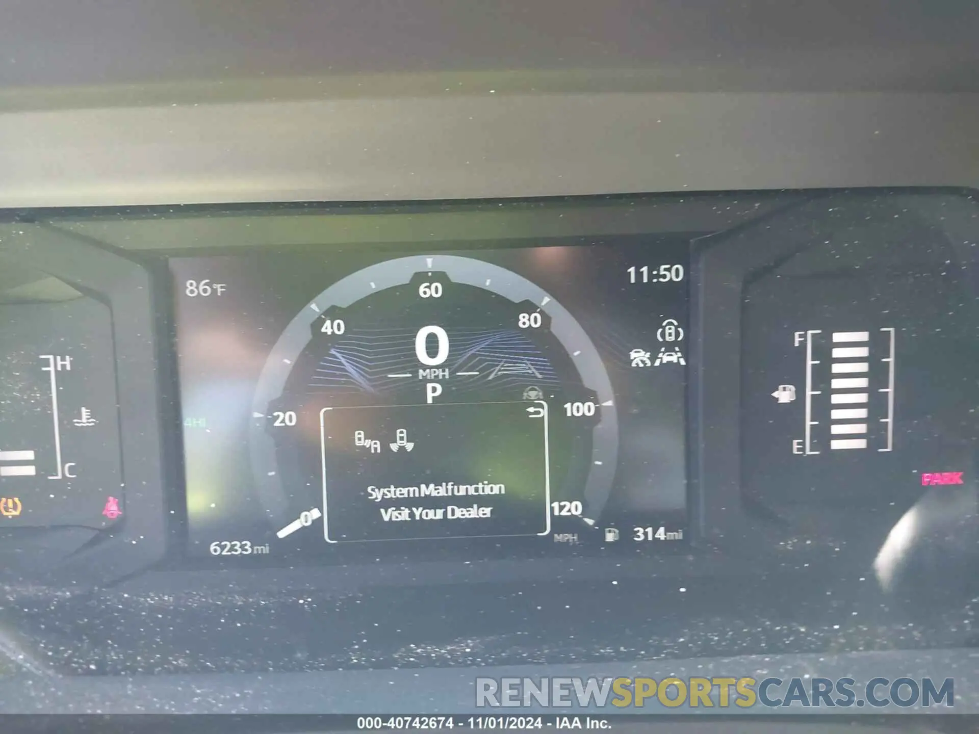 7 fotografías del automóvil dañado 3TYLB5JN0RT014445 TOYOTA TACOMA 2024