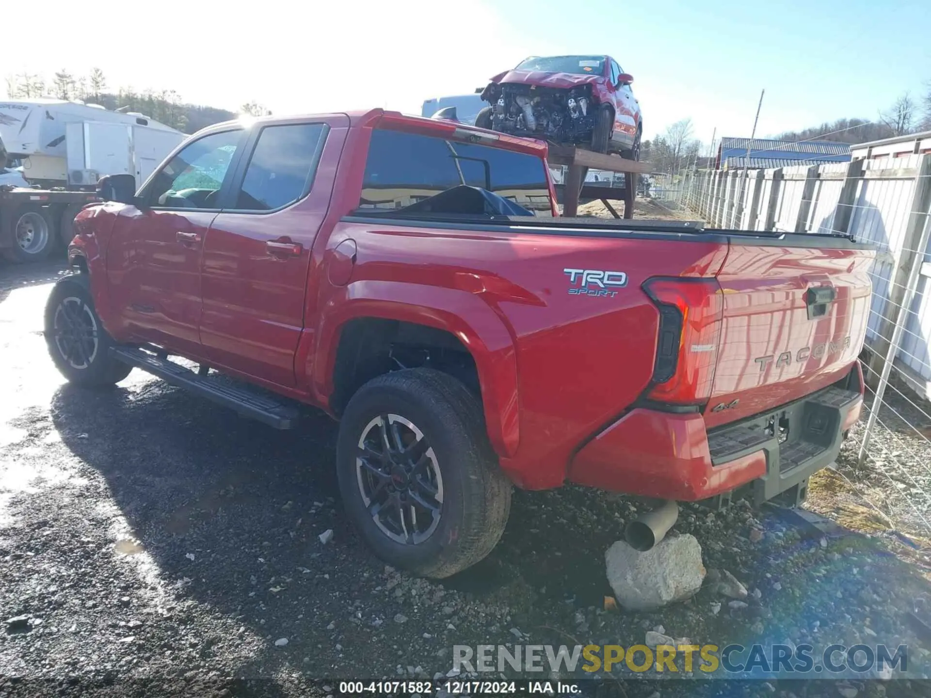 3 fotografías del automóvil dañado 3TYLB5JN1RT001686 TOYOTA TACOMA 2024