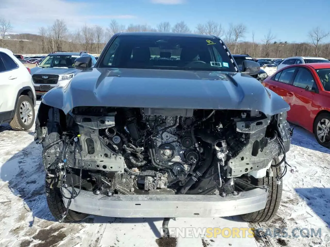 5 fotografías del automóvil dañado 3TYLB5JN1RT055036 TOYOTA TACOMA 2024