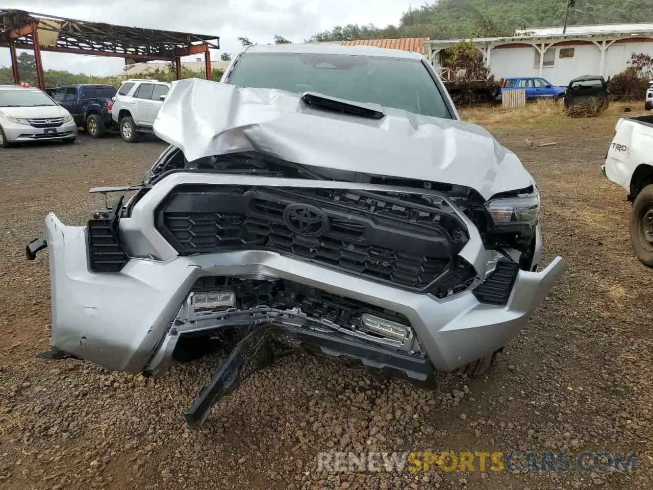 5 fotografías del automóvil dañado 3TYLB5JN2RT025611 TOYOTA TACOMA 2024