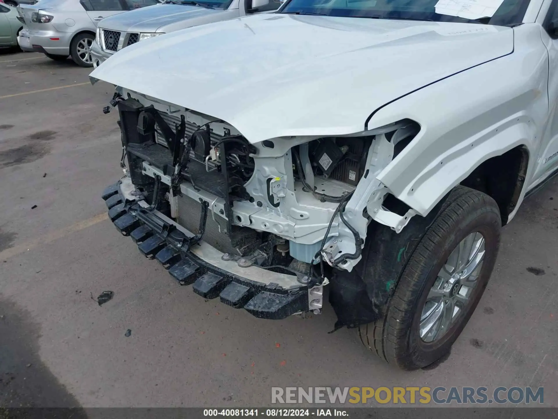 6 fotografías del automóvil dañado 3TYLB5JN7RT009940 TOYOTA TACOMA 2024