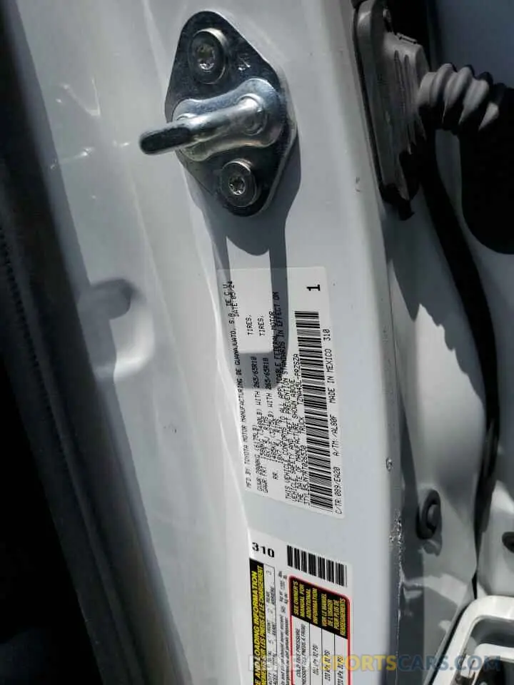 12 fotografías del automóvil dañado 3TYLB5JN7RT026530 TOYOTA TACOMA 2024