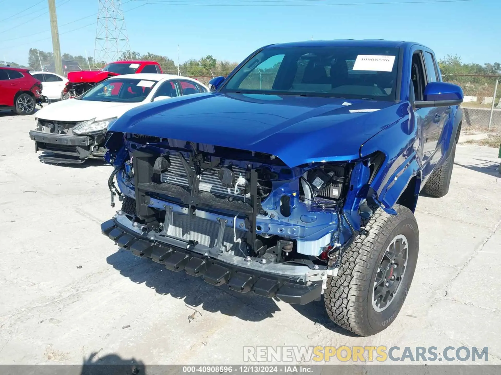 6 fotografías del automóvil dañado 3TYLB5JN7RT043540 TOYOTA TACOMA 2024
