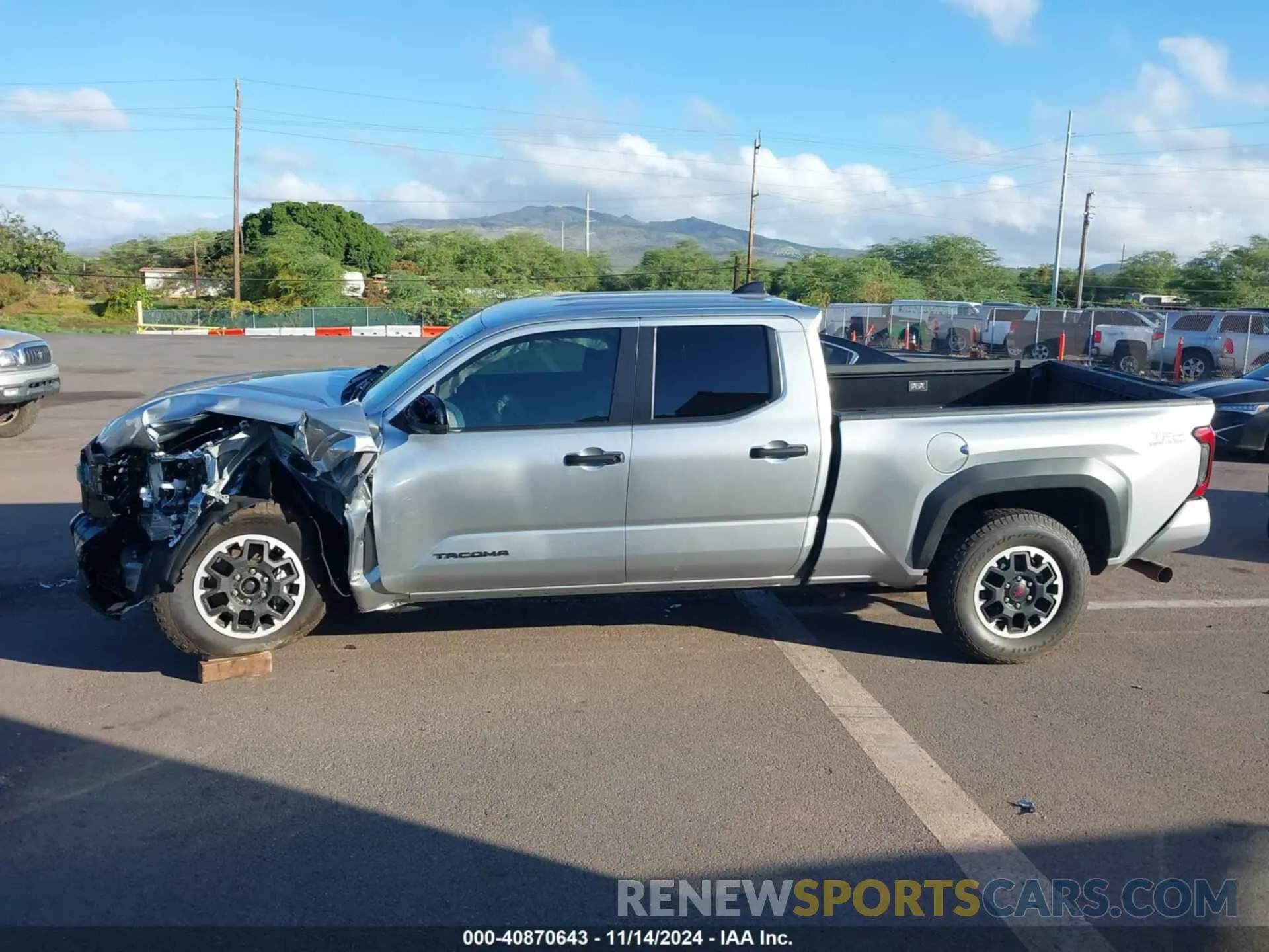 14 fotografías del automóvil dañado 3TYLB5JN9RT033768 TOYOTA TACOMA 2024